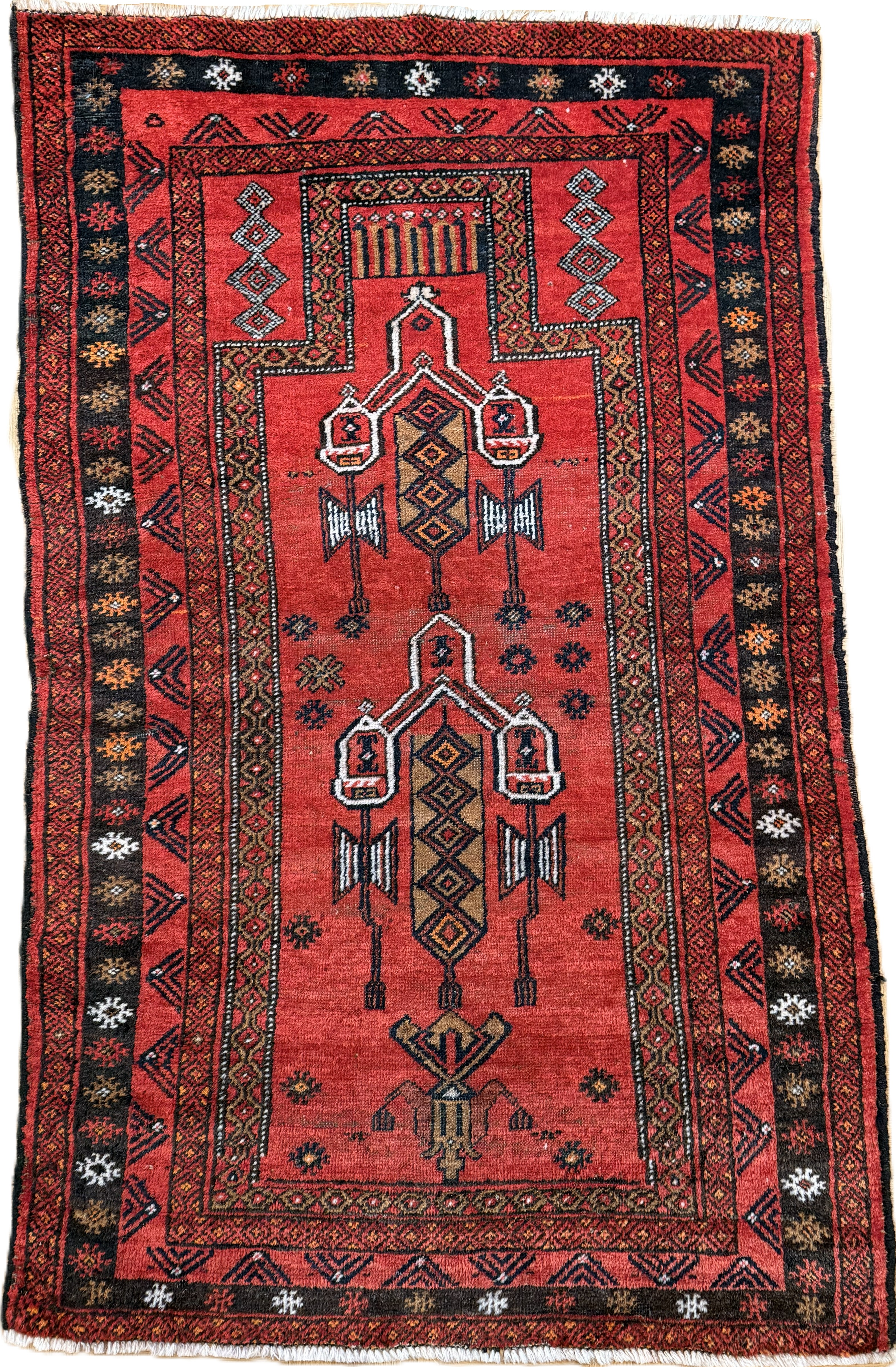 Afghanischer Gebetsteppich 150 x 92