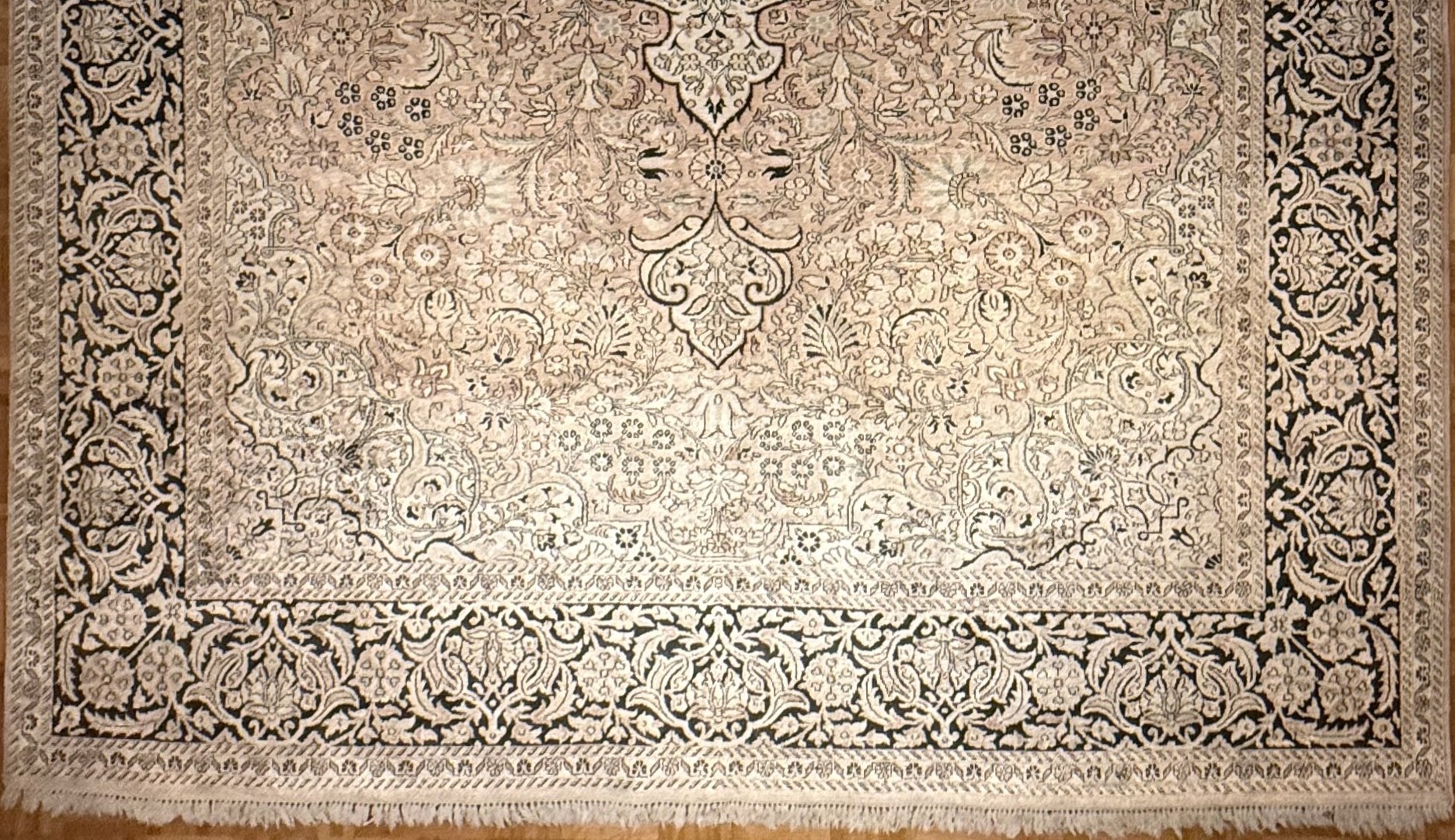 Kaschmir-Seidenteppich *seide* 363 x 266