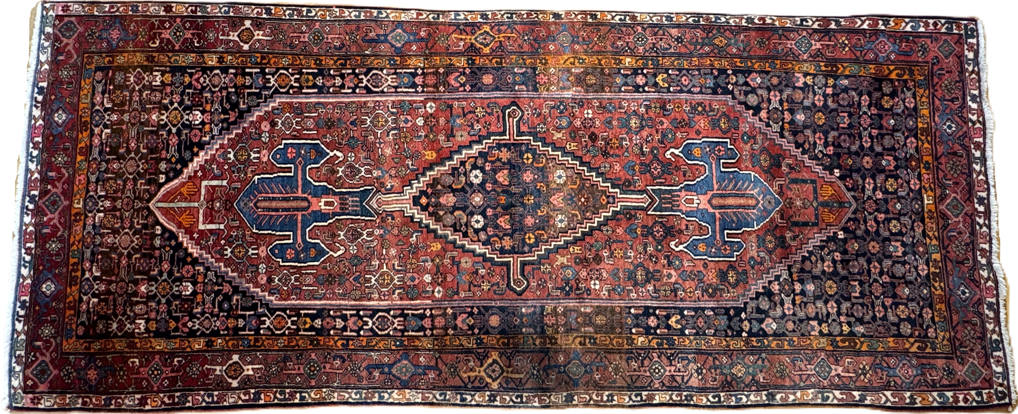 antiker Bidjar Läufer 338 x 139