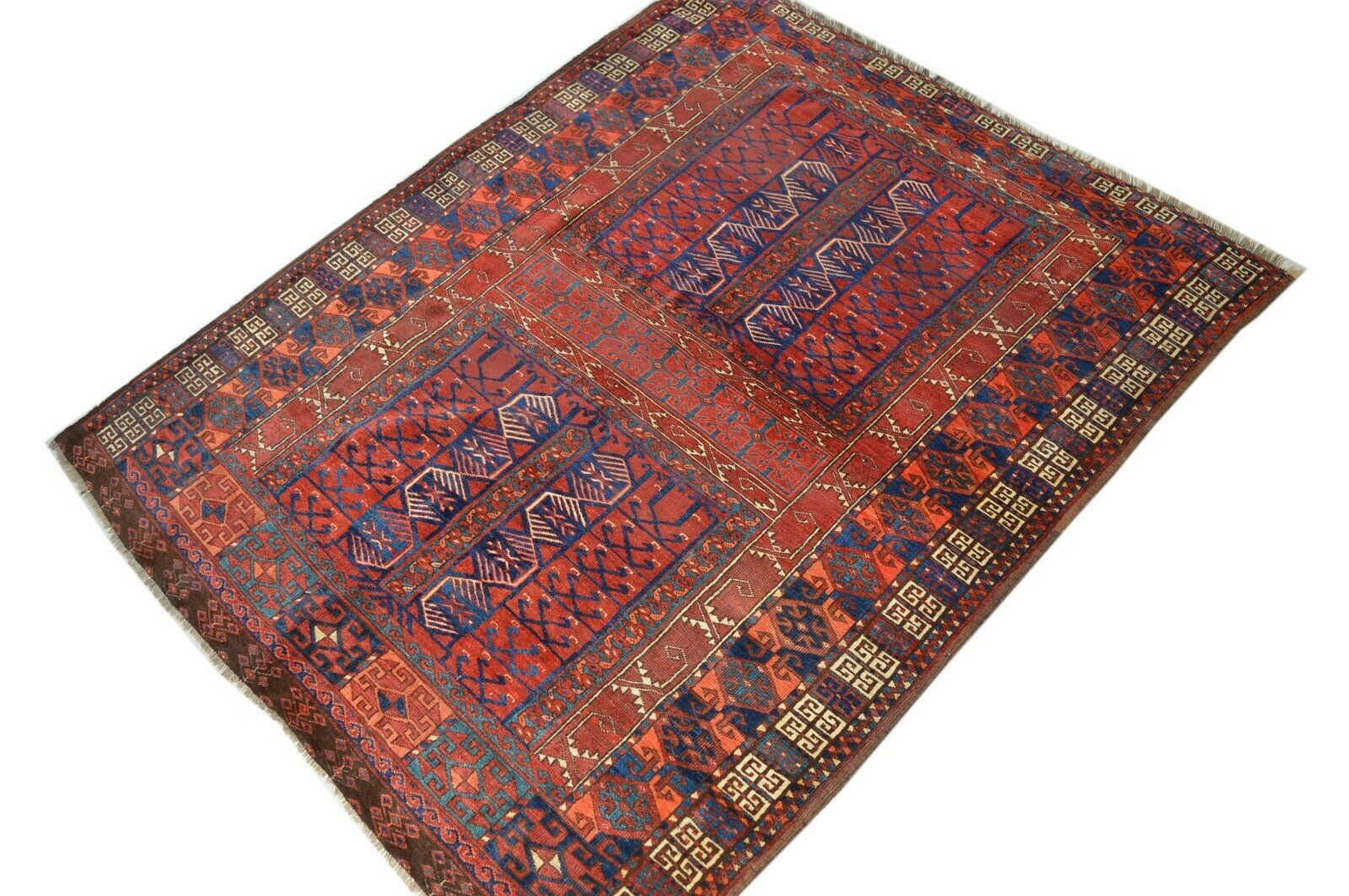 Antik! Bukhara 181x144 Buchara Tekke Engsi Rug Carpet Tapis Perser Orientteppich