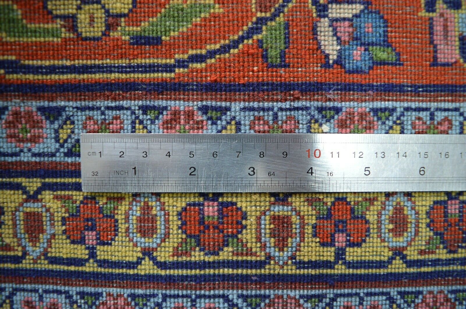 Antik! *signiert* Täbriz 382x292 Tabriz Täbris Rug Carpet Perser Orientteppich