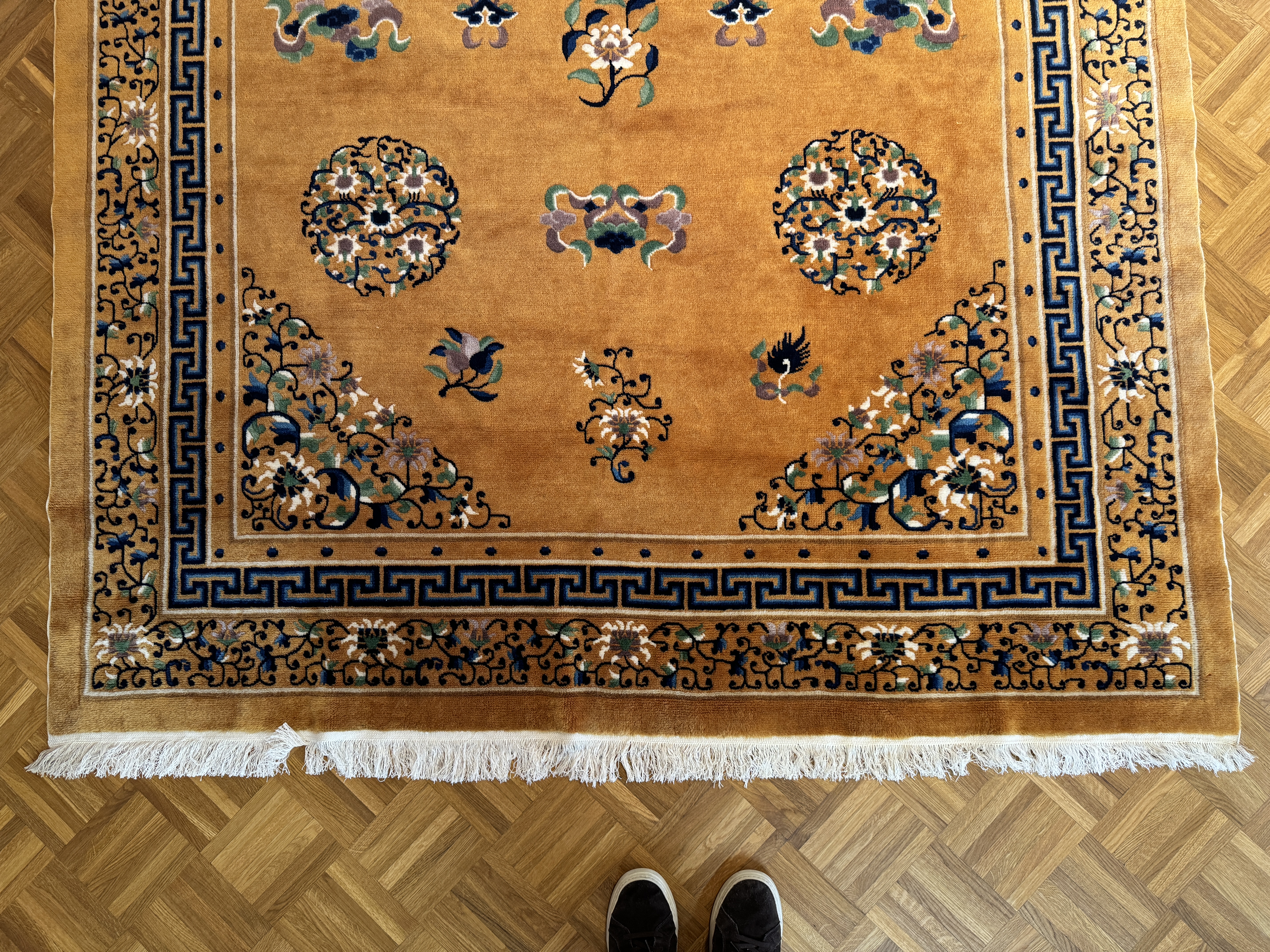 China NingXia Peking *antik Anfang 20. Jhd. 280x190cm