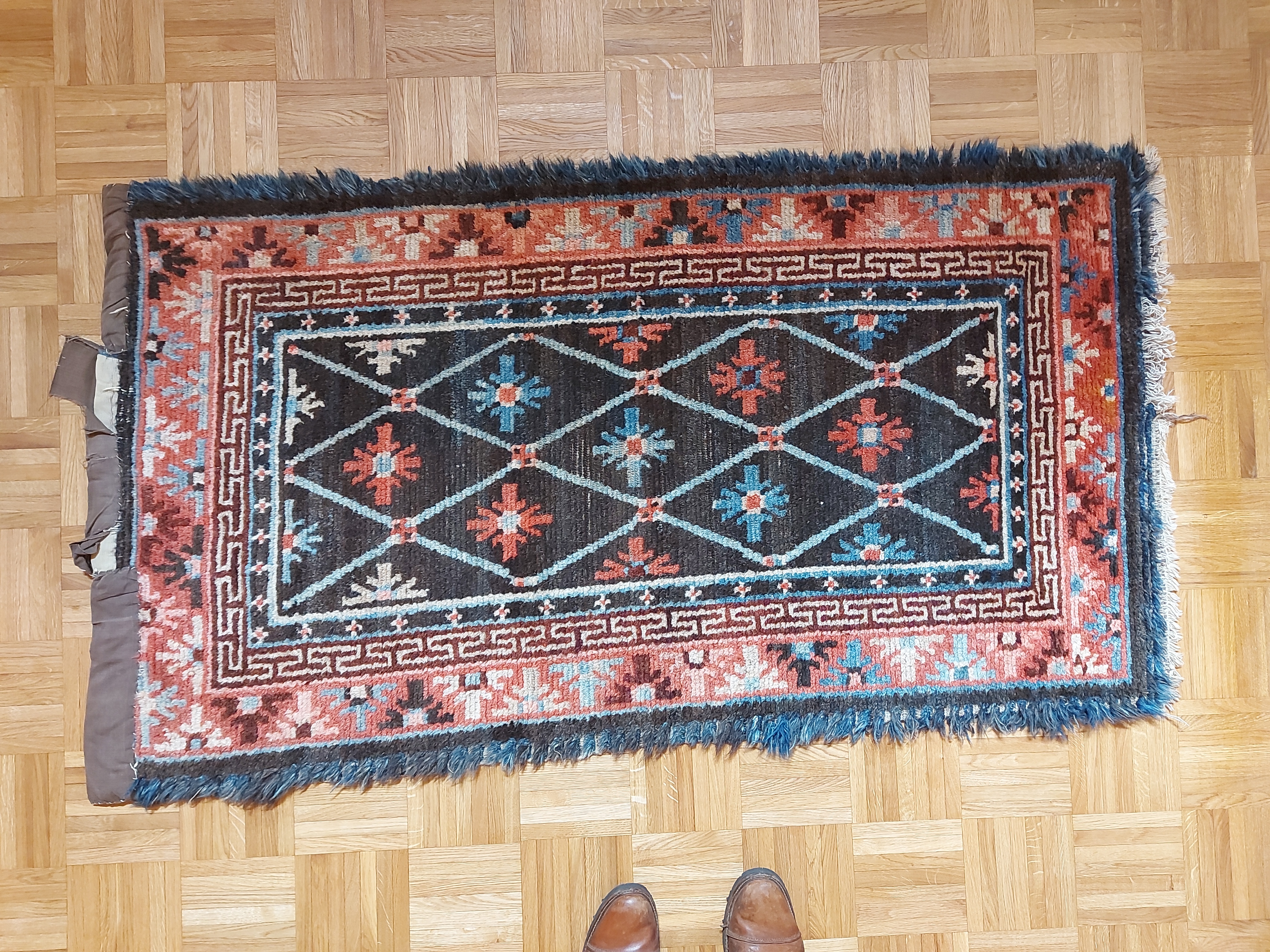 Tibet Khaden *antik Mitte 19. Jhd. 153x86cm Tibet Khaden *antik Mitte 19. Jhd. 153x86cm