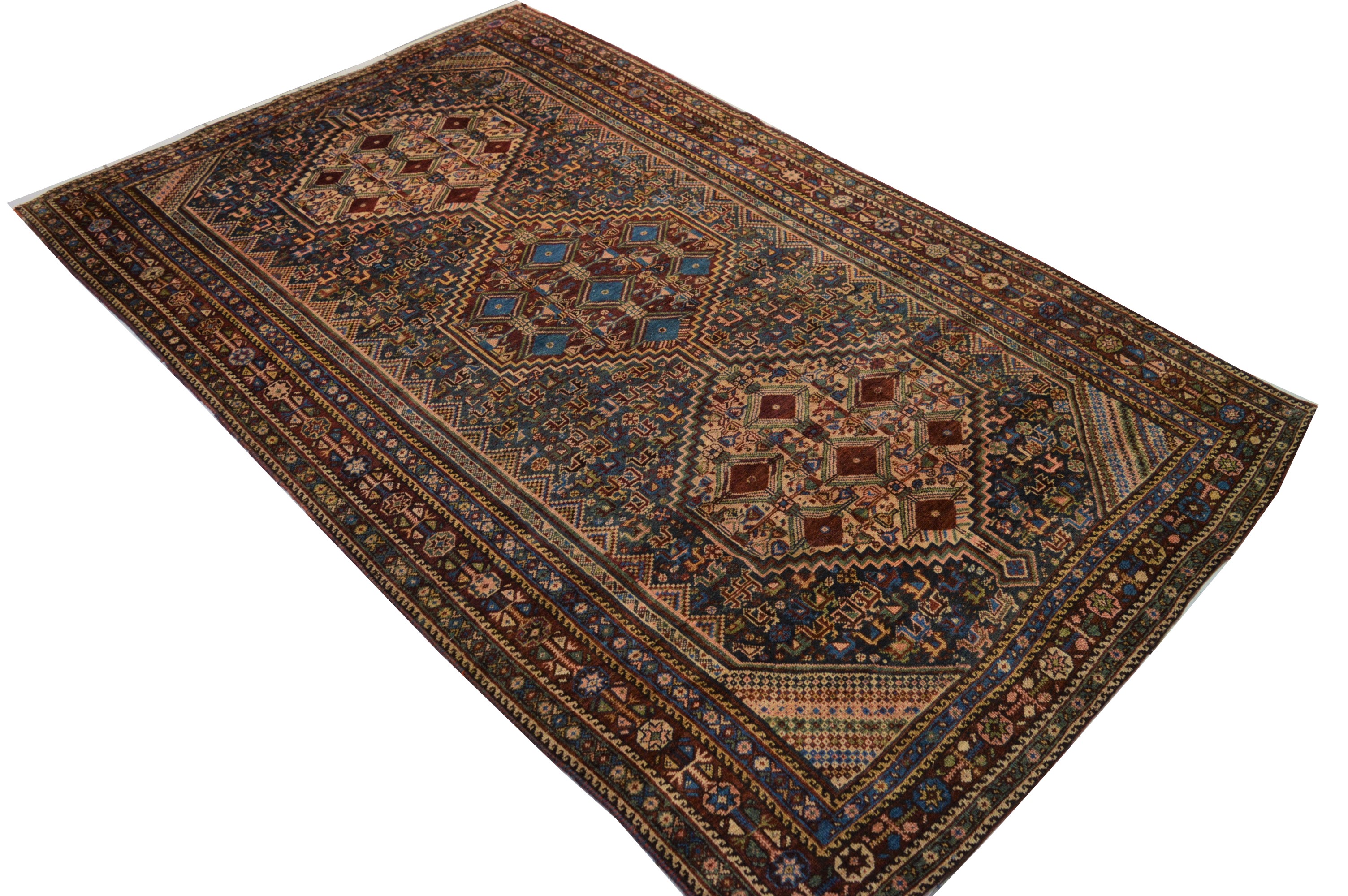 Antik! Ghashgai 280x174 Gaschgai Schiraz Shiraz Nomadenteppich Rug Orientteppich Perser
