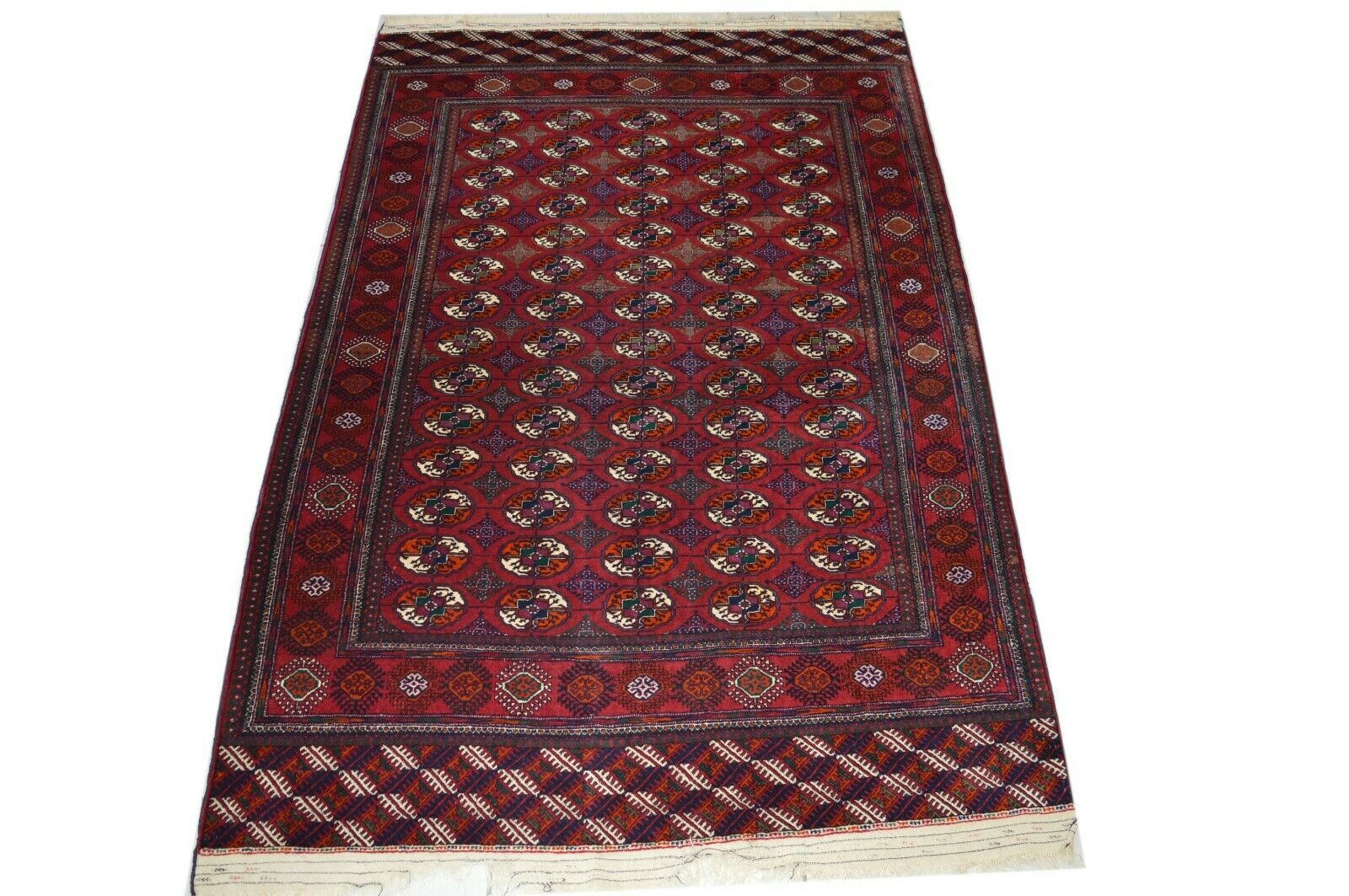 TOP! Antik! Bukhara 290x180 Buchara Tekke Ersari Rug Carpet Perser Orientteppich