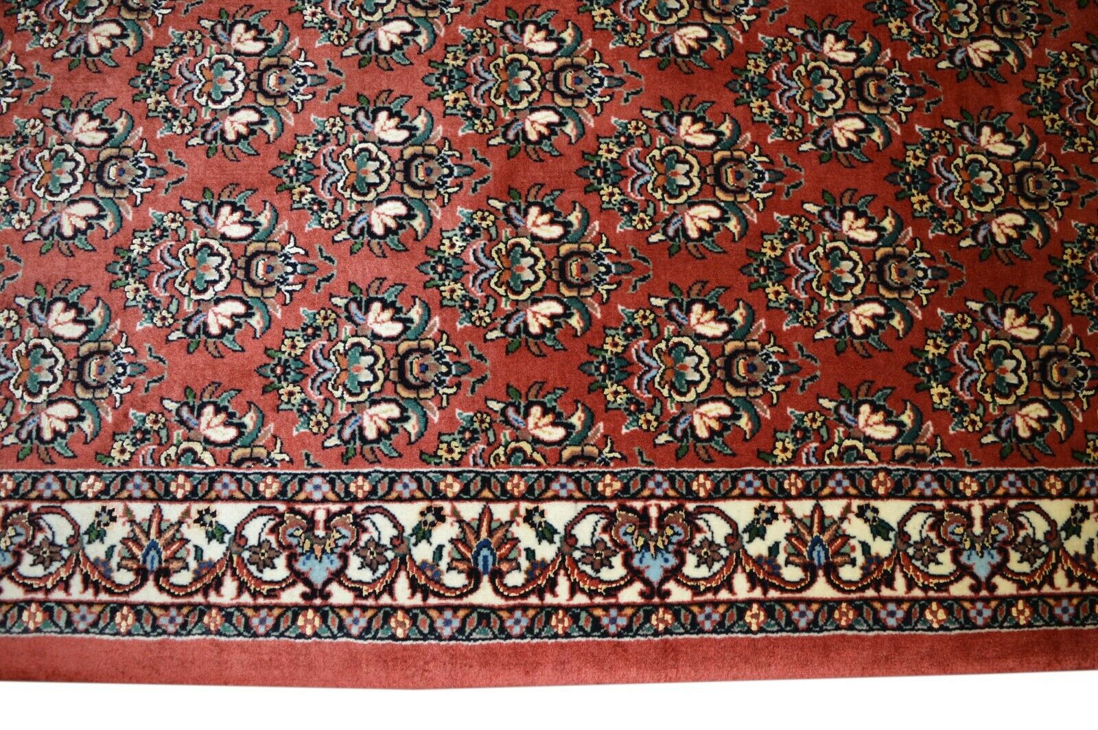 Neu! Bidjar 120x80 Bijar mit Seide Brücke Carpet Rug Silk Orientteppich Perser