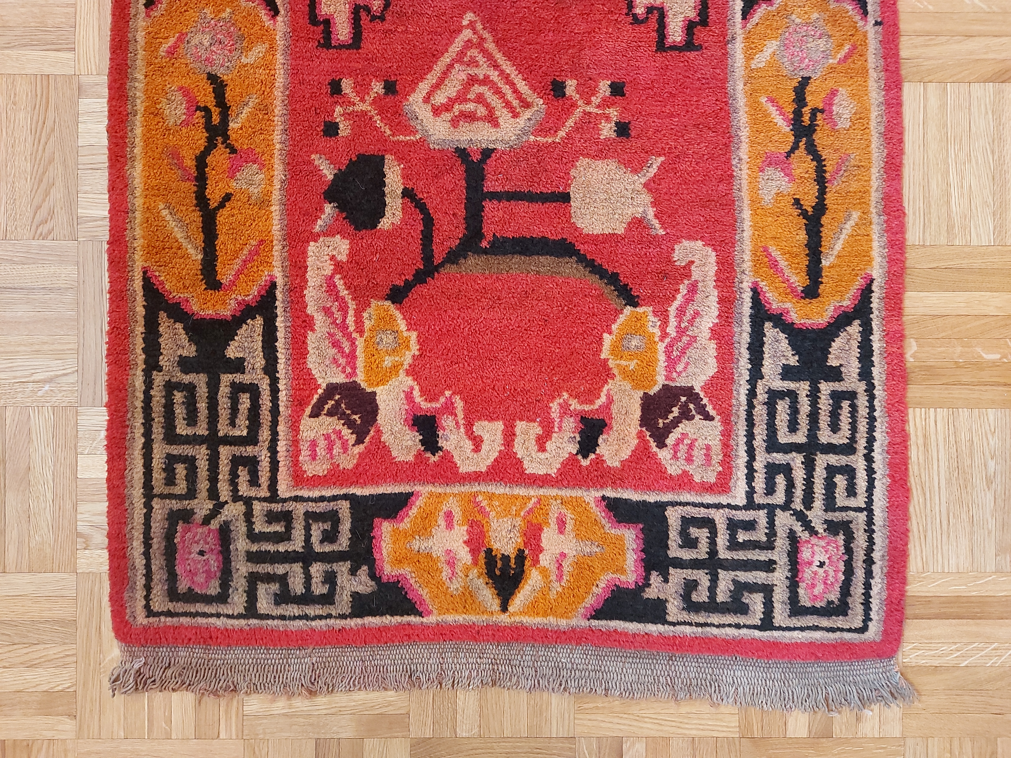 Tibet Khaden *antik* Ende 19. Jhd. 155x76cm Tibet Khaden *antik* Ende 19. Jhd. 155x76cm