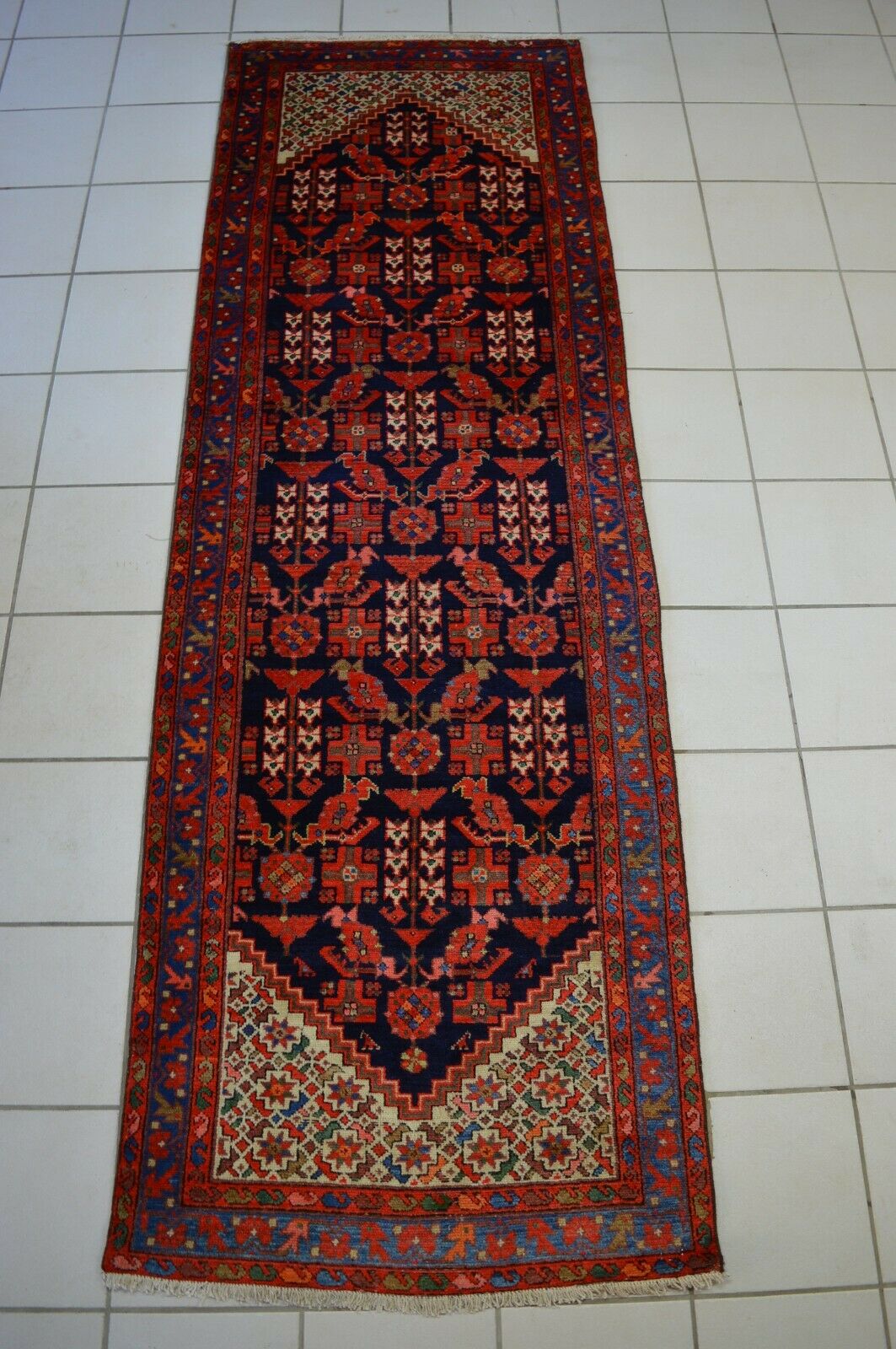Antik! Malayer Läufer 310x100 Rug Carpet Tapis Tappeto Perser Orientteppich