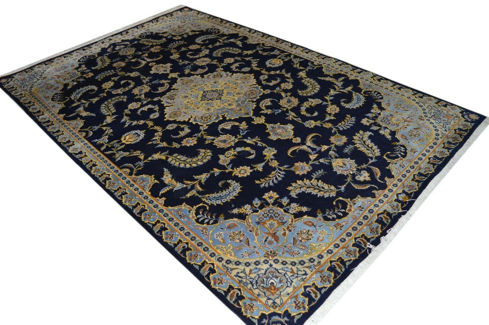 *signiert* Keshan 291x193 Kashan signed Rug Carpet Orient Perserteppich