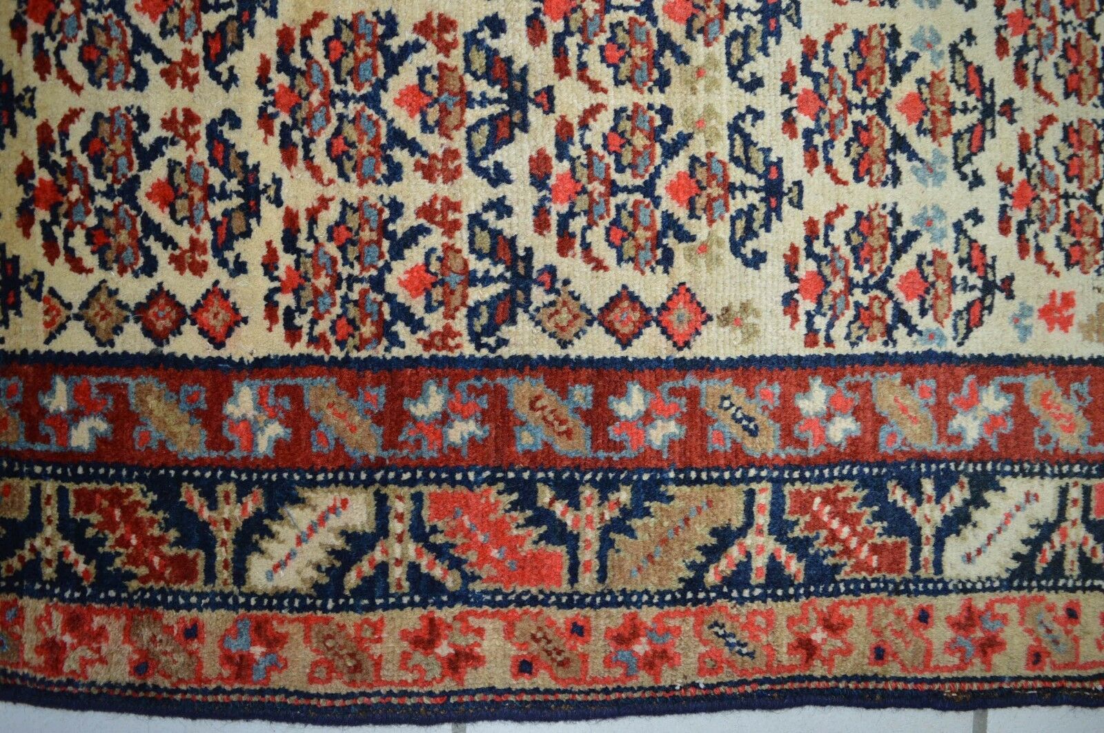 Antik! Bakhtiar 233x101 Bachtiar Gashgai Ardebil Karabagh Carpet Orientteppich 