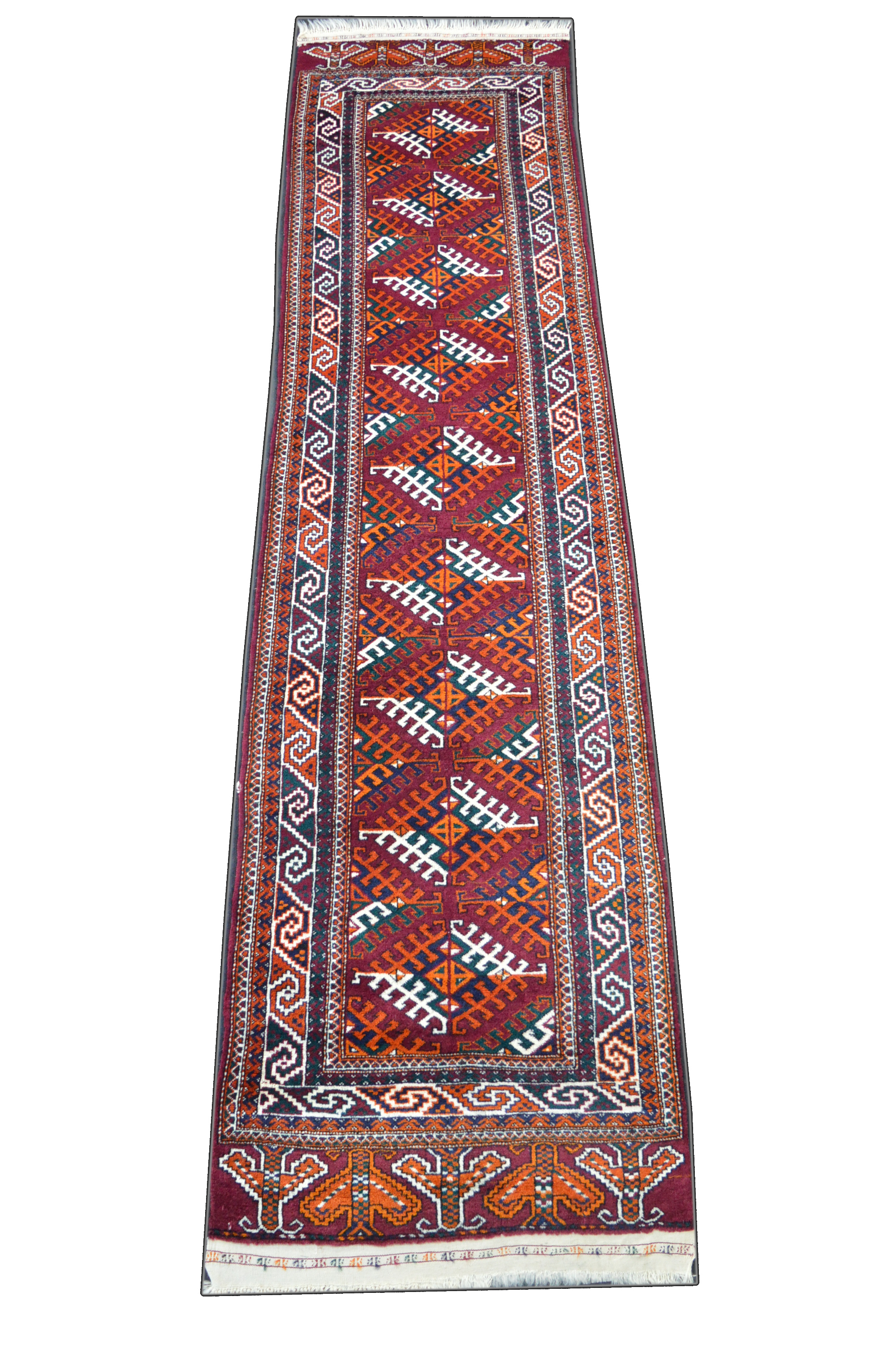 TOP! Bukhara 320x80 Buchara Tekke Rug Carpet Tappeto Perserteppich Orientteppich