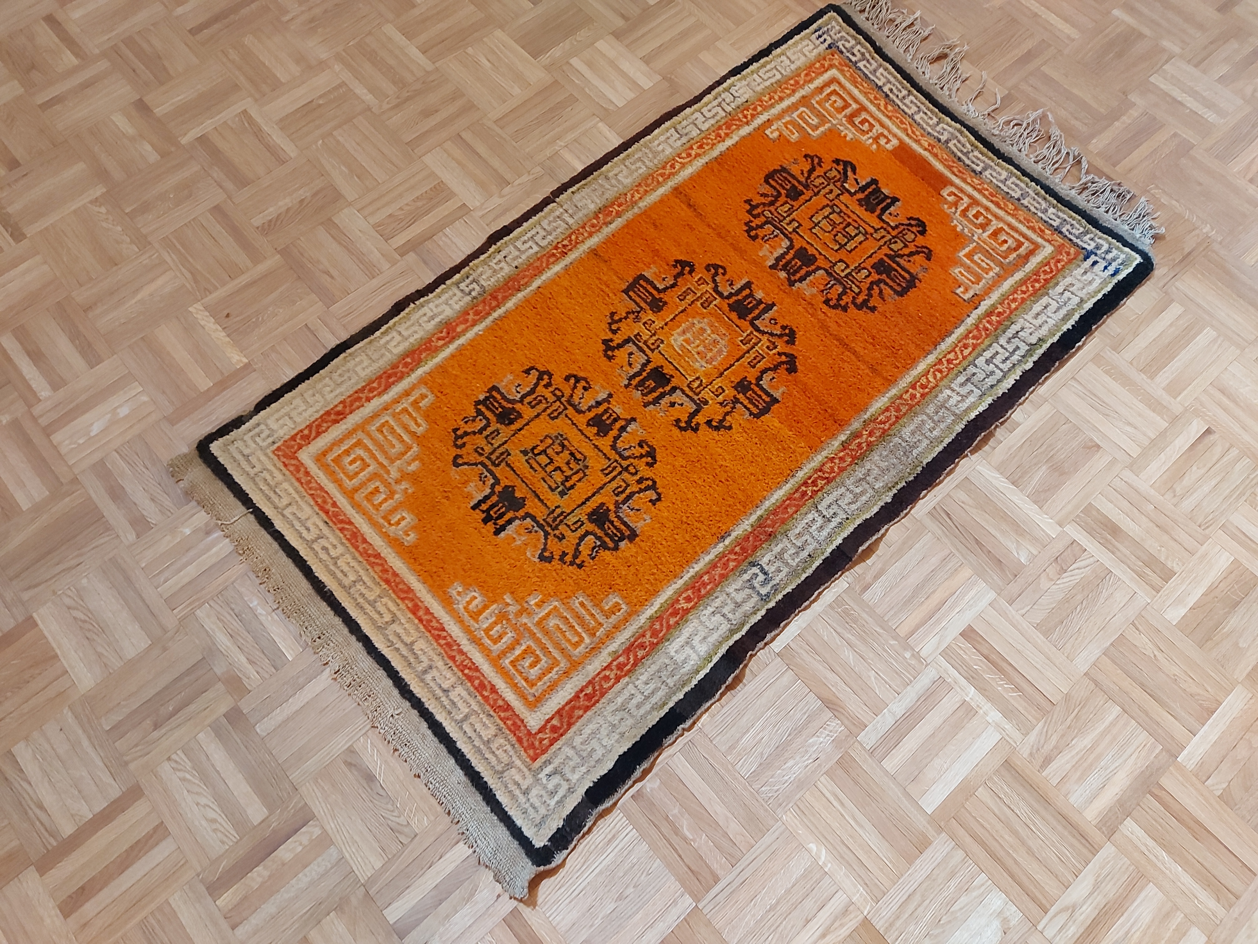 Tibet Khaden *antik Ende 19. Jhd. 151x85cm Tibet Khaden *antik Ende 19. Jhd. 151x85cm