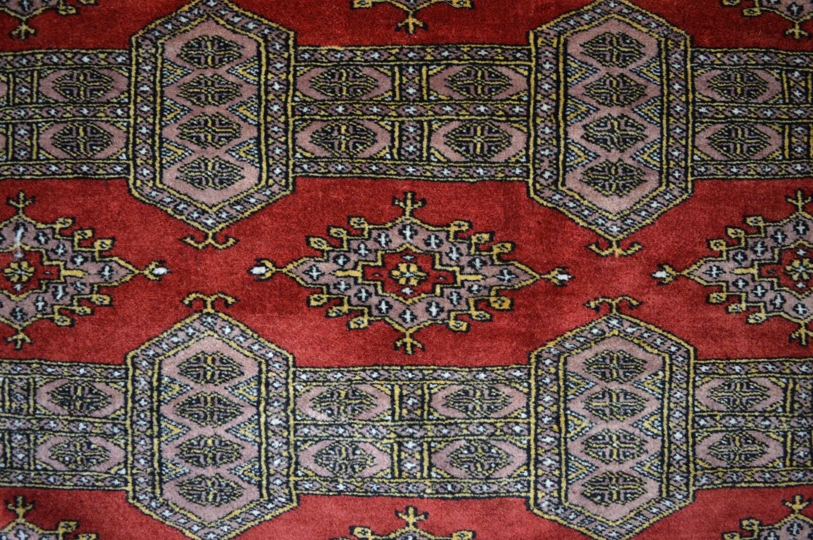 Wie neu! Buchara 336x236 Bukhara Tekke Rug Carpet Perserteppich Orientteppich 