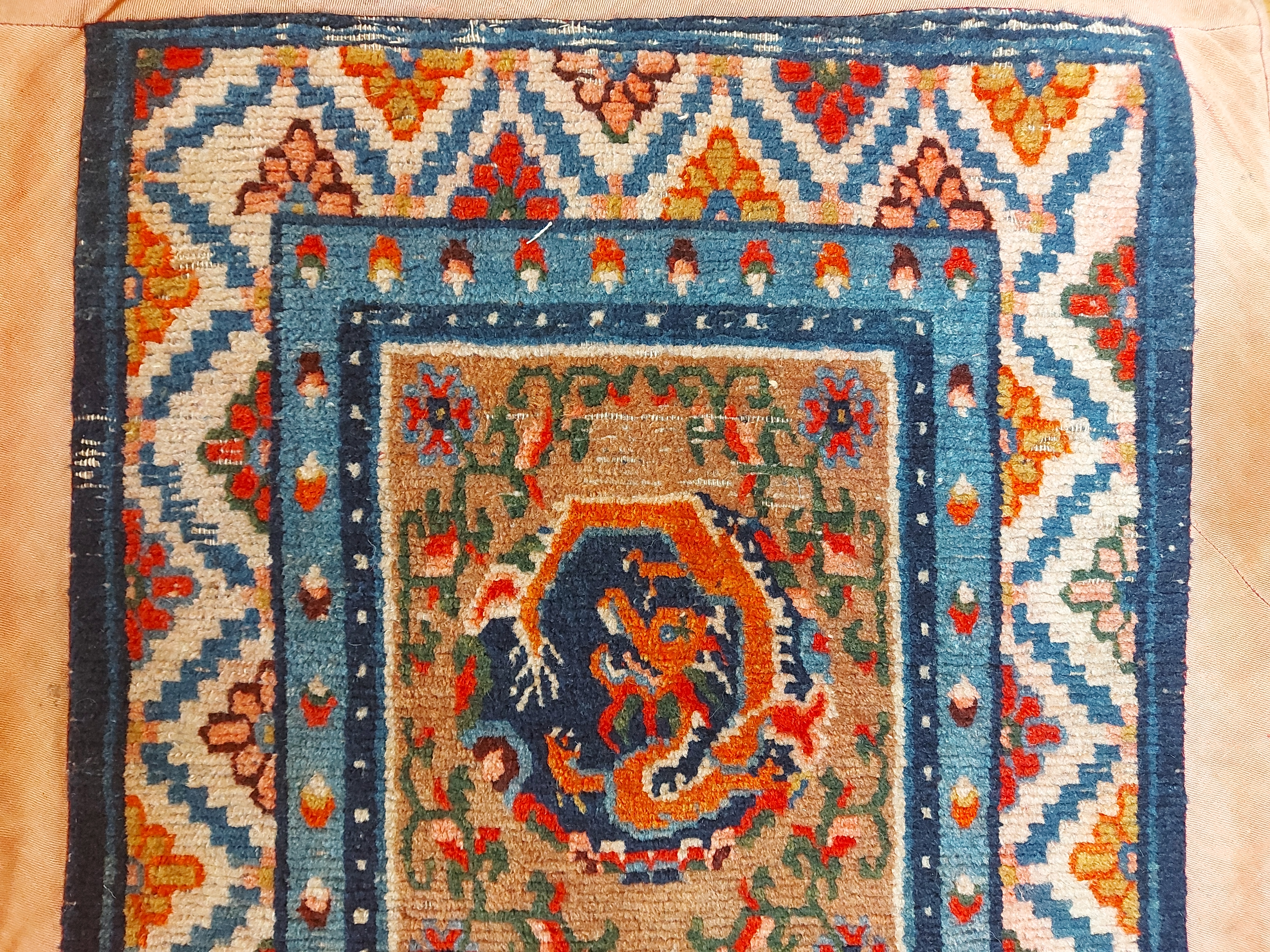 Tibet Khaden *antik* Ende 19. Jhd. 90x65cm Tibet Khaden *antik* Ende 19. Jhd. 90x65cm