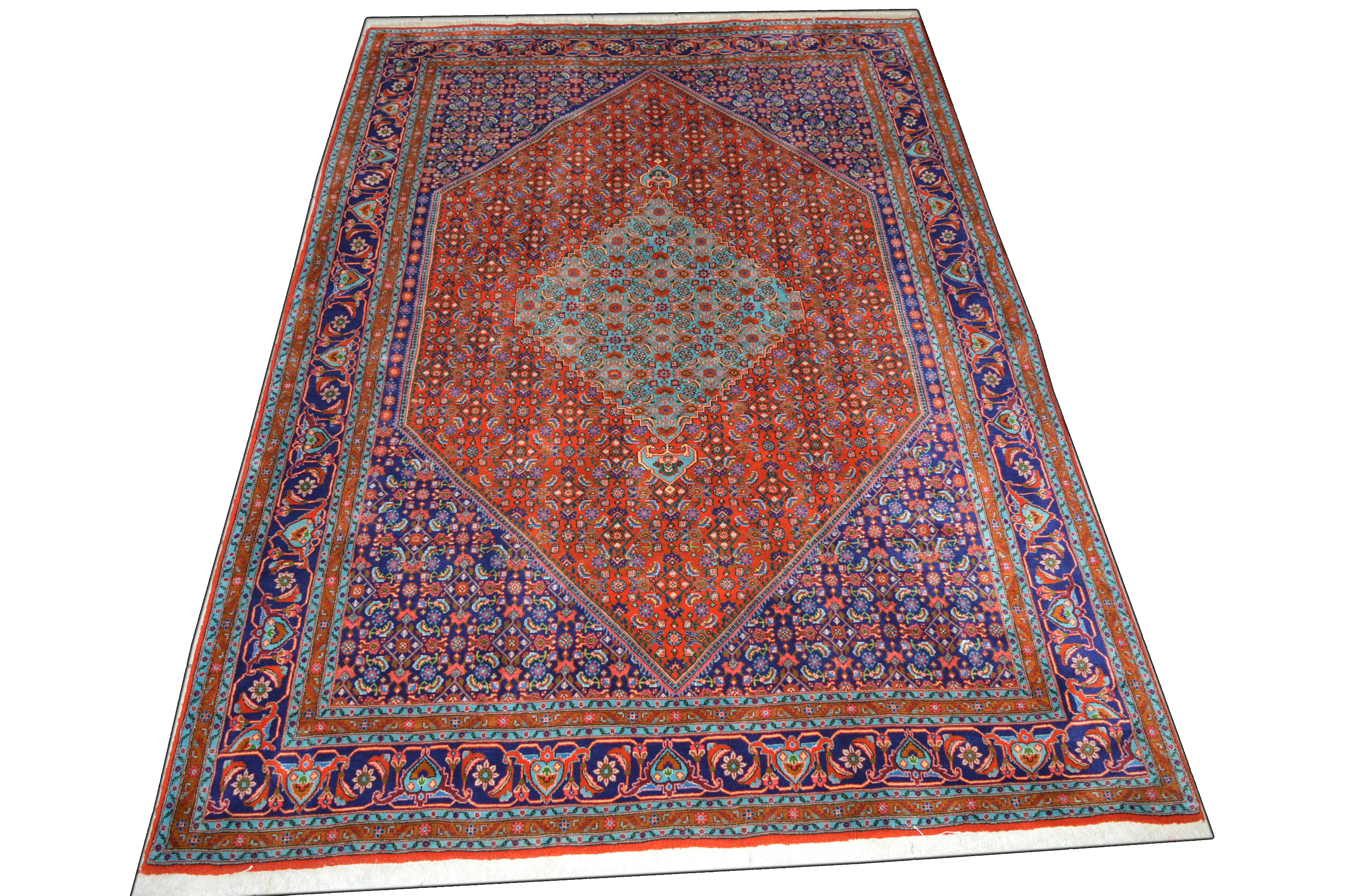 Wie NEU! Bidjar 298x203 Bijar Herati Mahi Carpet Rug Tapis Orientteppich Perser