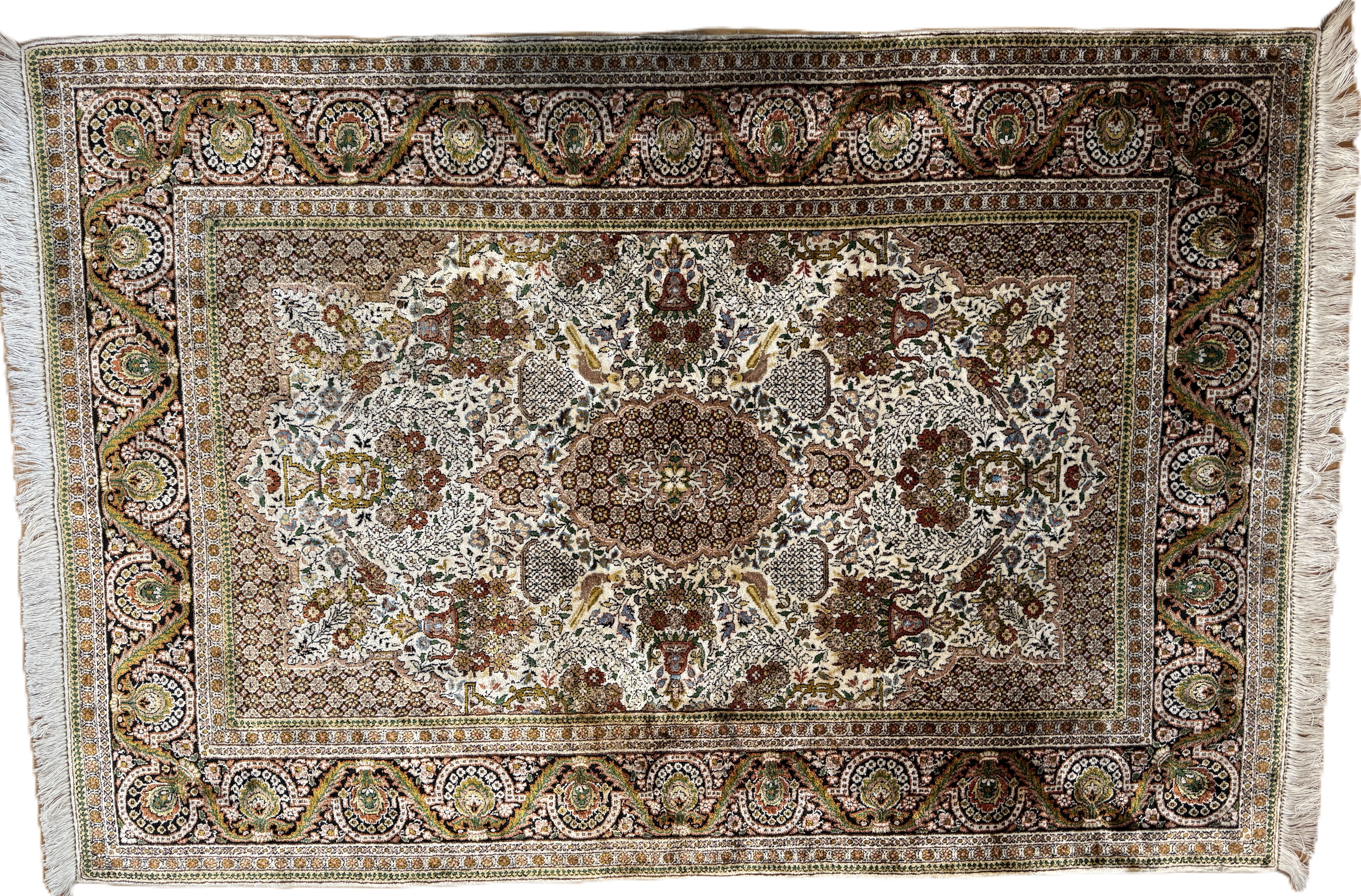 Kaschmir-Seidenteppich *seide* 187 x 127