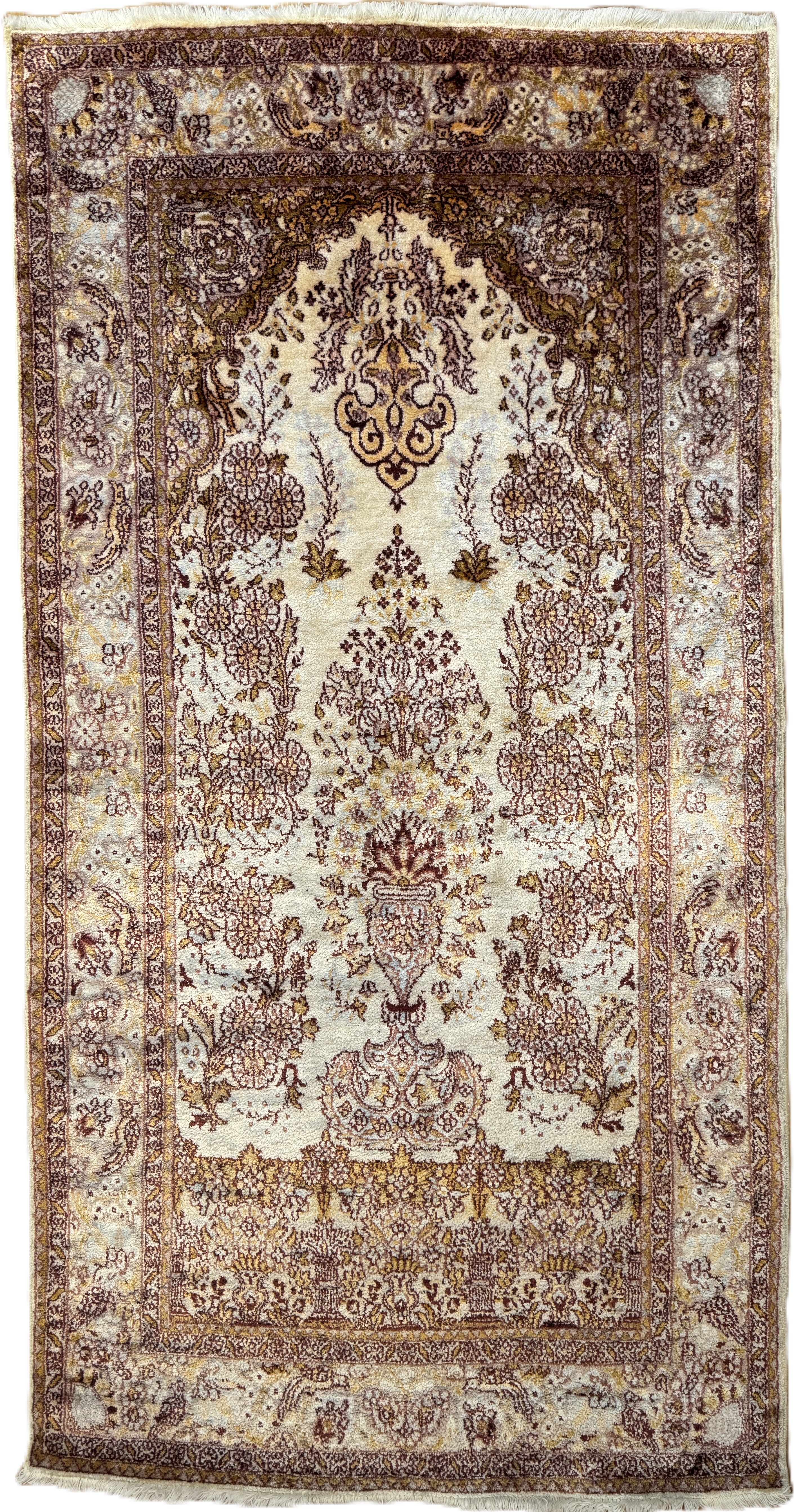 Kaschmir-Seidenteppich *seide* 174 x 89