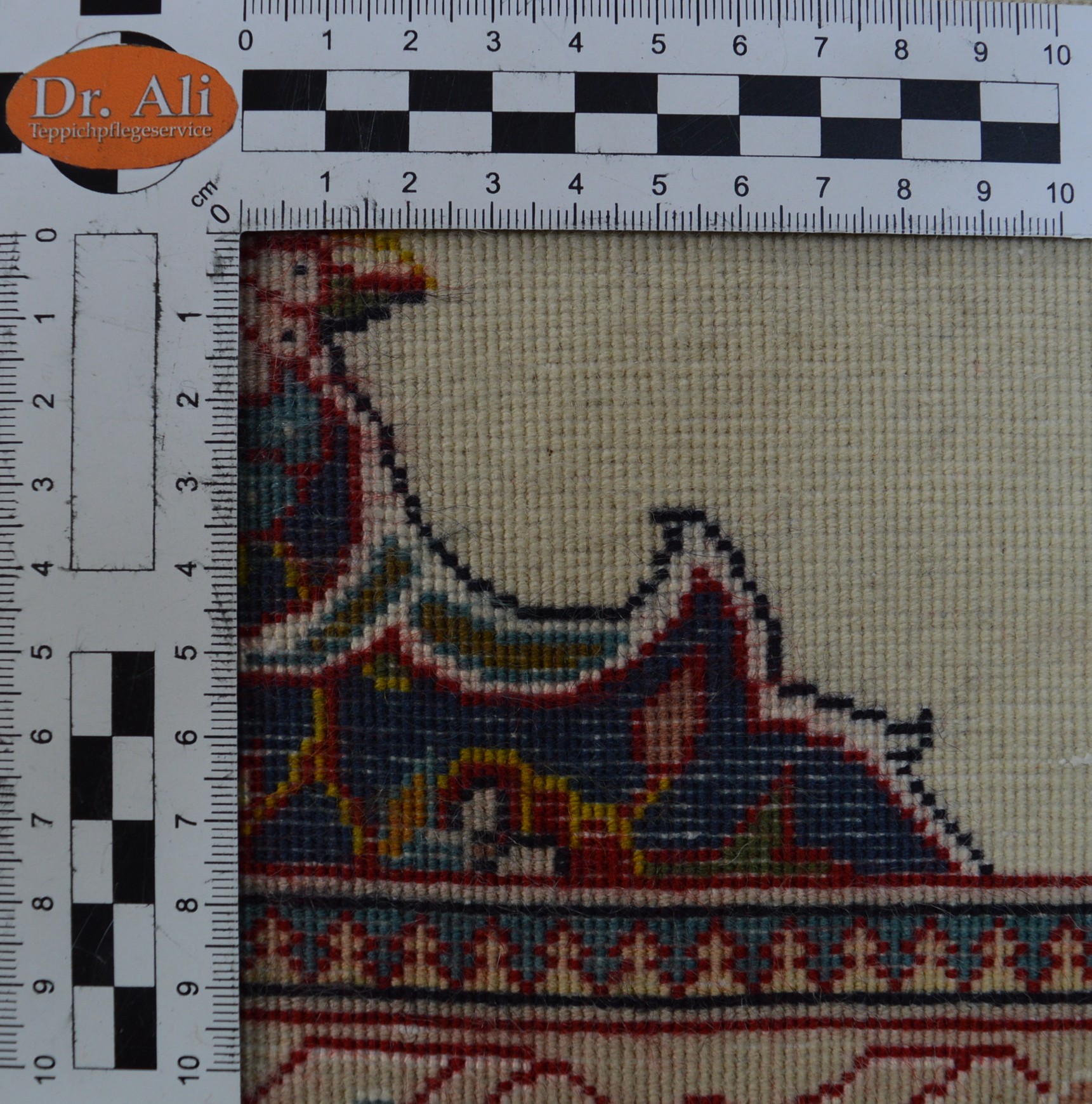 Tebris *mit Seide* 128 x 65