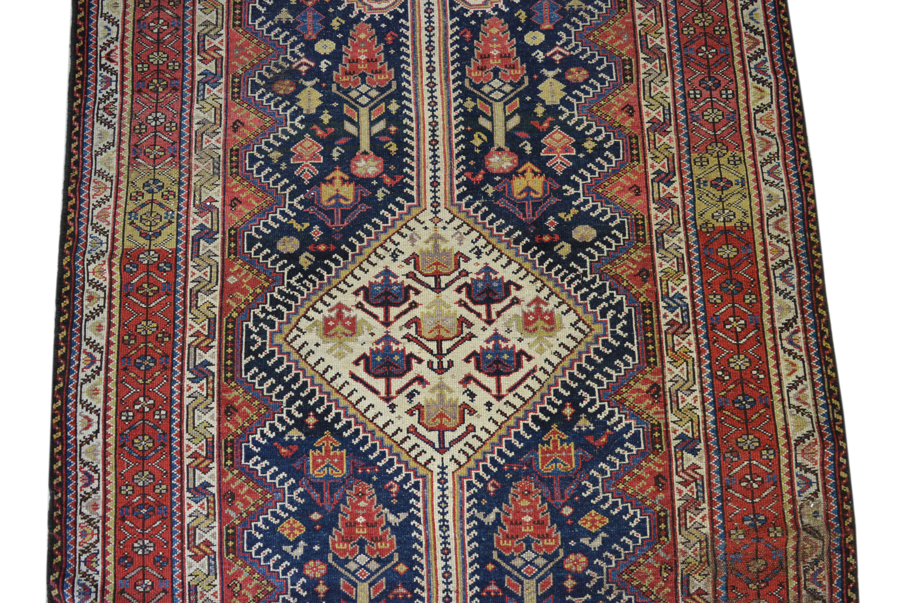 Antik! Ghashgai 308x150 Gaschgai Schiraz Shiraz Nomadenteppich Rug Orientteppich Perser Kopie