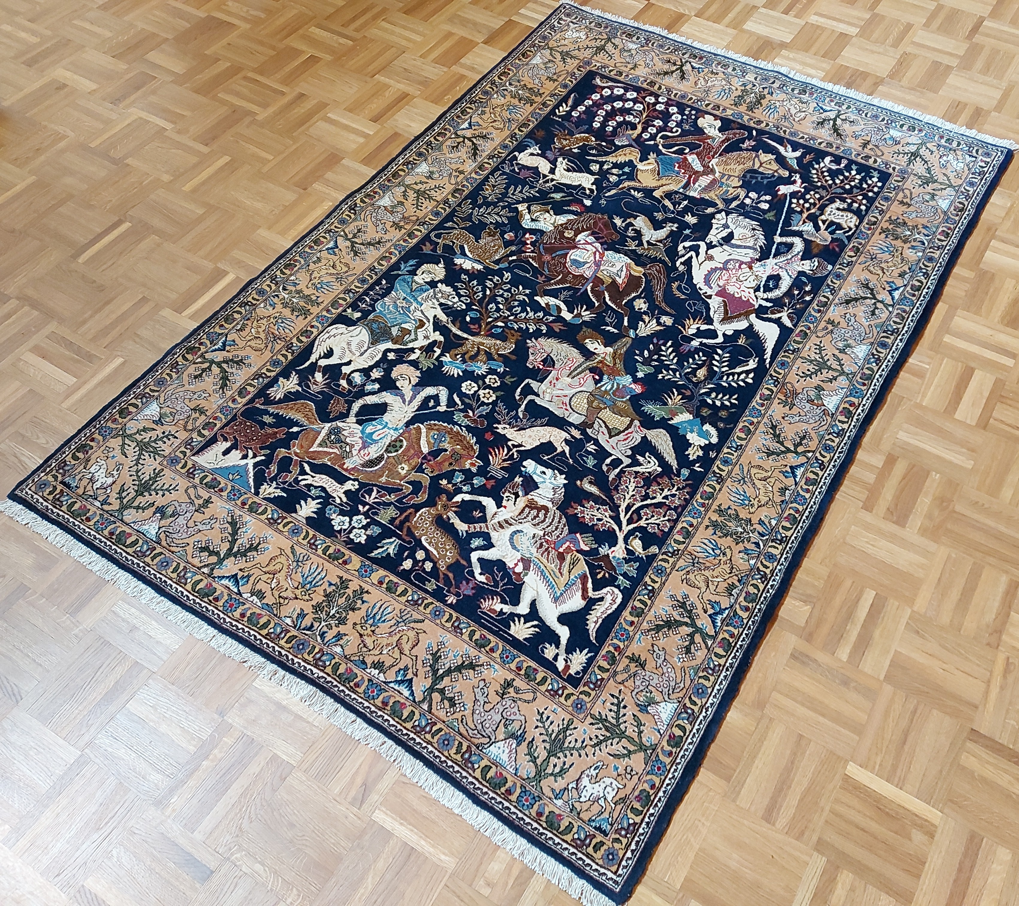 Ghom *seide* 210 x 142