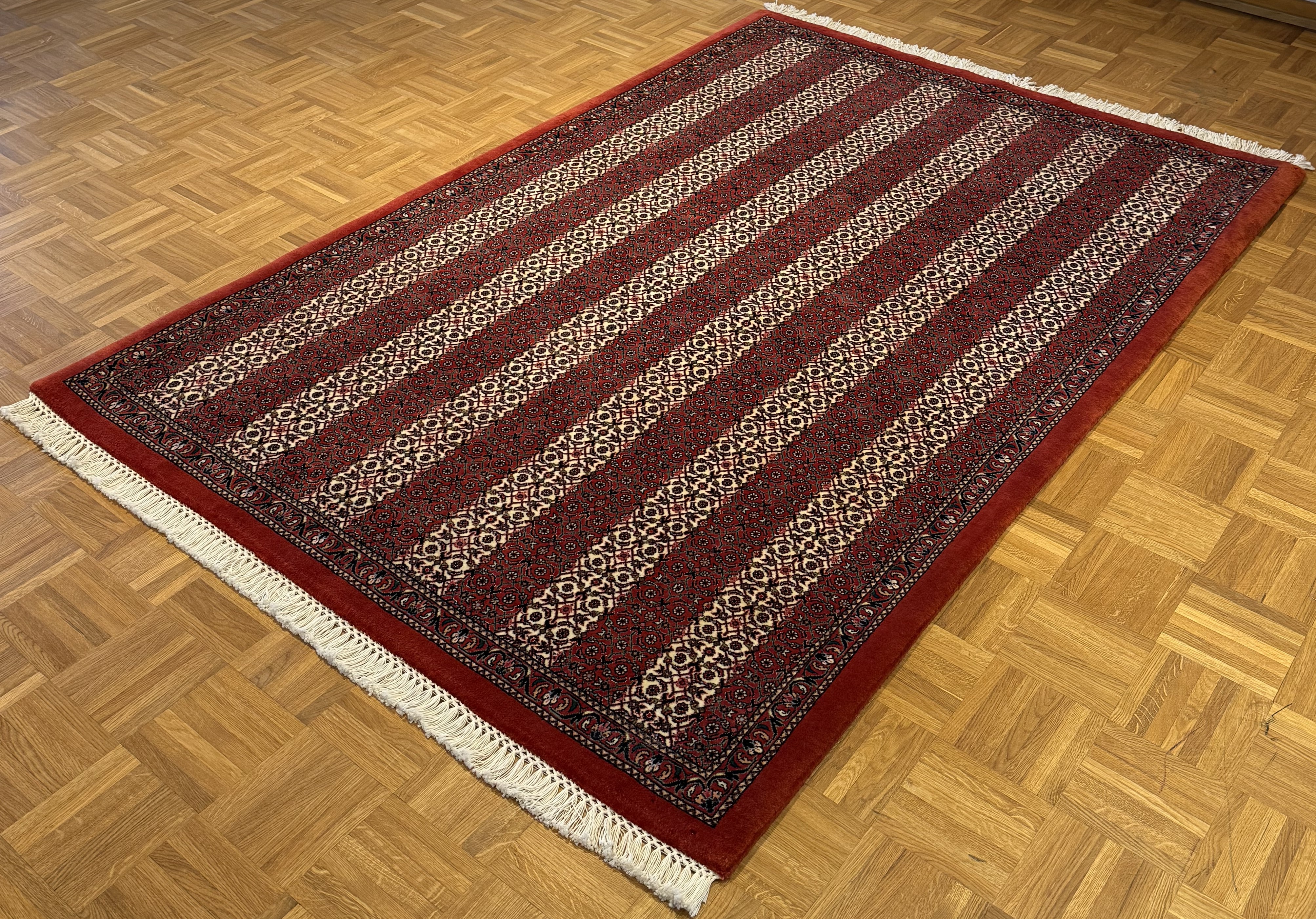 Streifenbidjar *neu**mit seide* 210 x 145