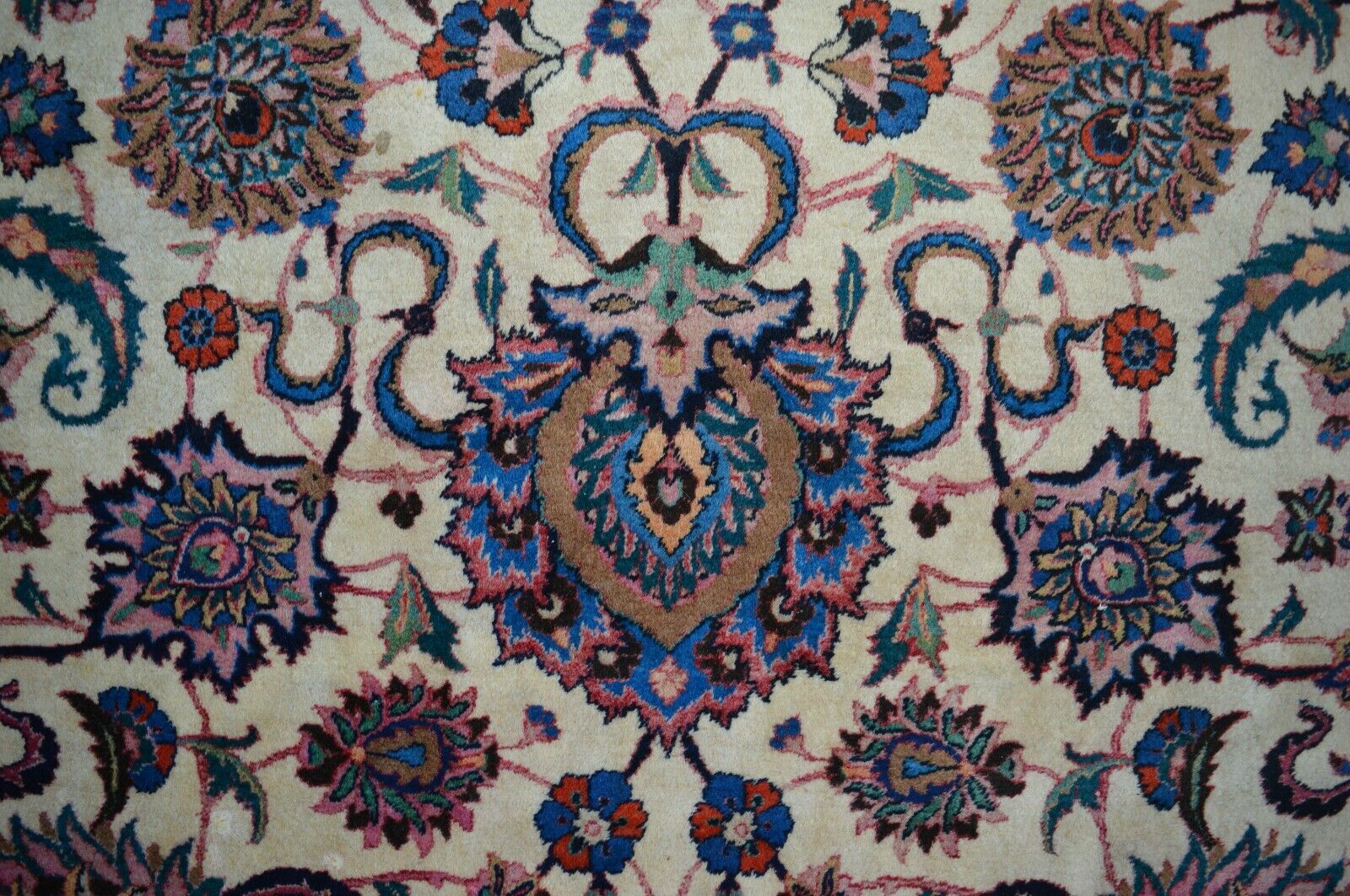 *signiert* Mashad 620x400 Meshad Palastteppich Rug Carpet Orientteppich Perser