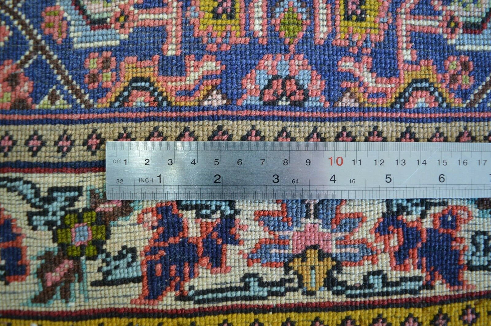 Neu! Bidjar 142x106 Bijar Brücke Herati Mahi Carpet Rug Orientteppich Perser