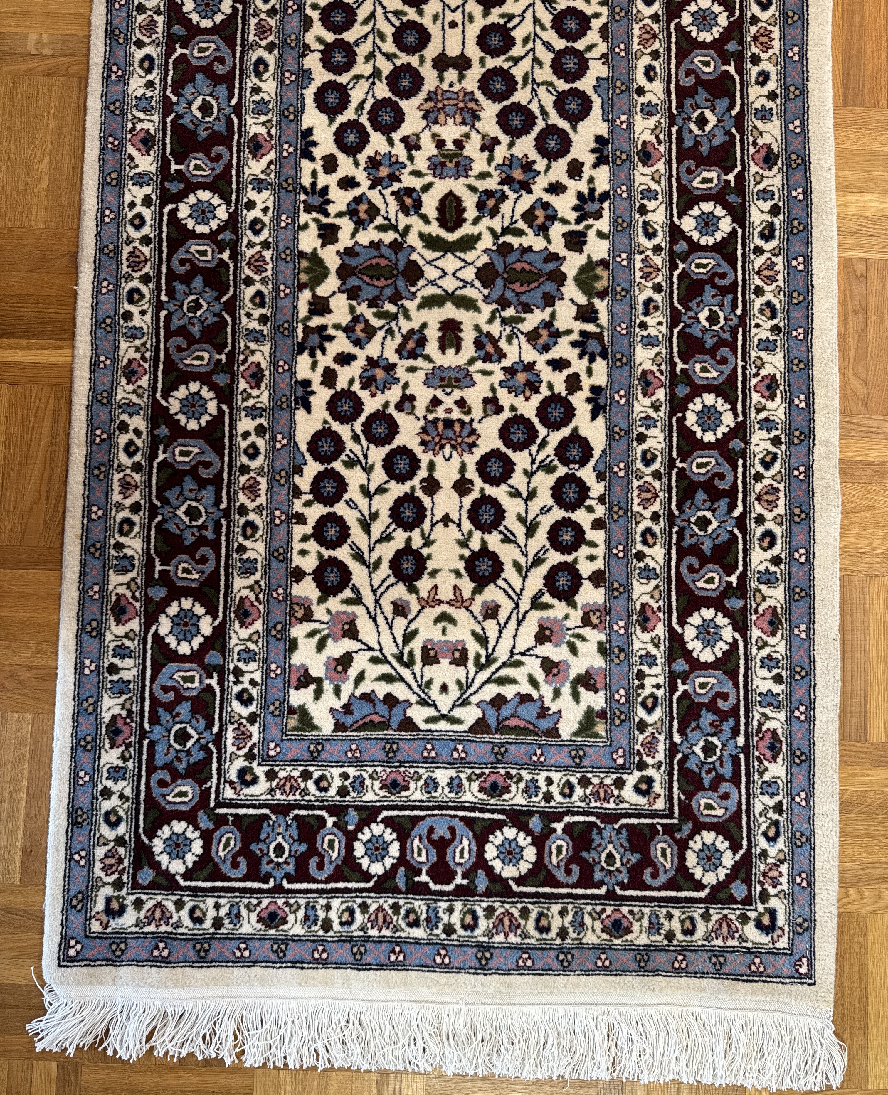 Hereke 580 x 75 Wollteppich türkischer Orientteppich Perserteppich Signiert