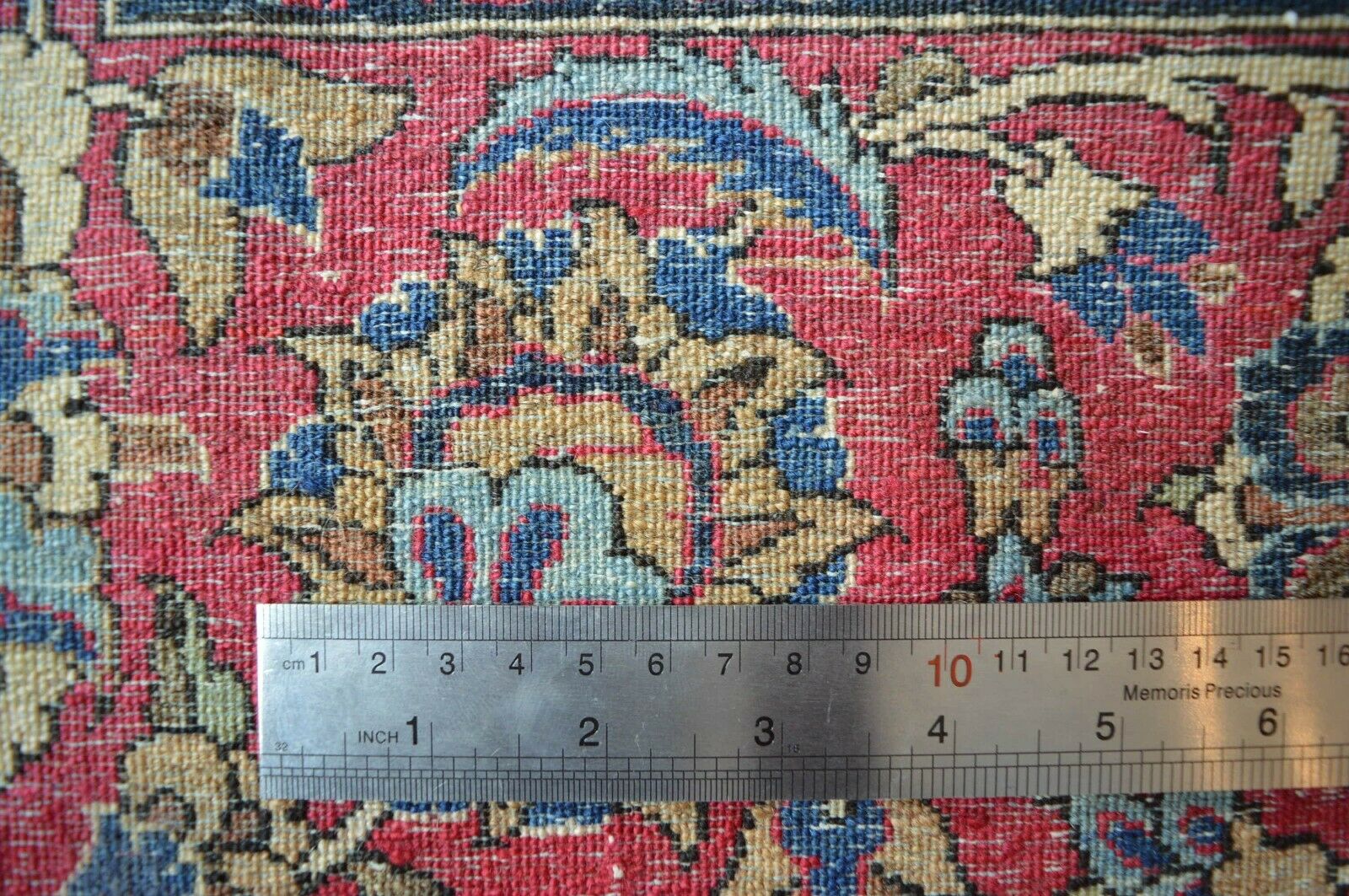 Antik! Isfahan 210x140 Esfahan Carpet Rug Antique Tapis Perser Orientteppich