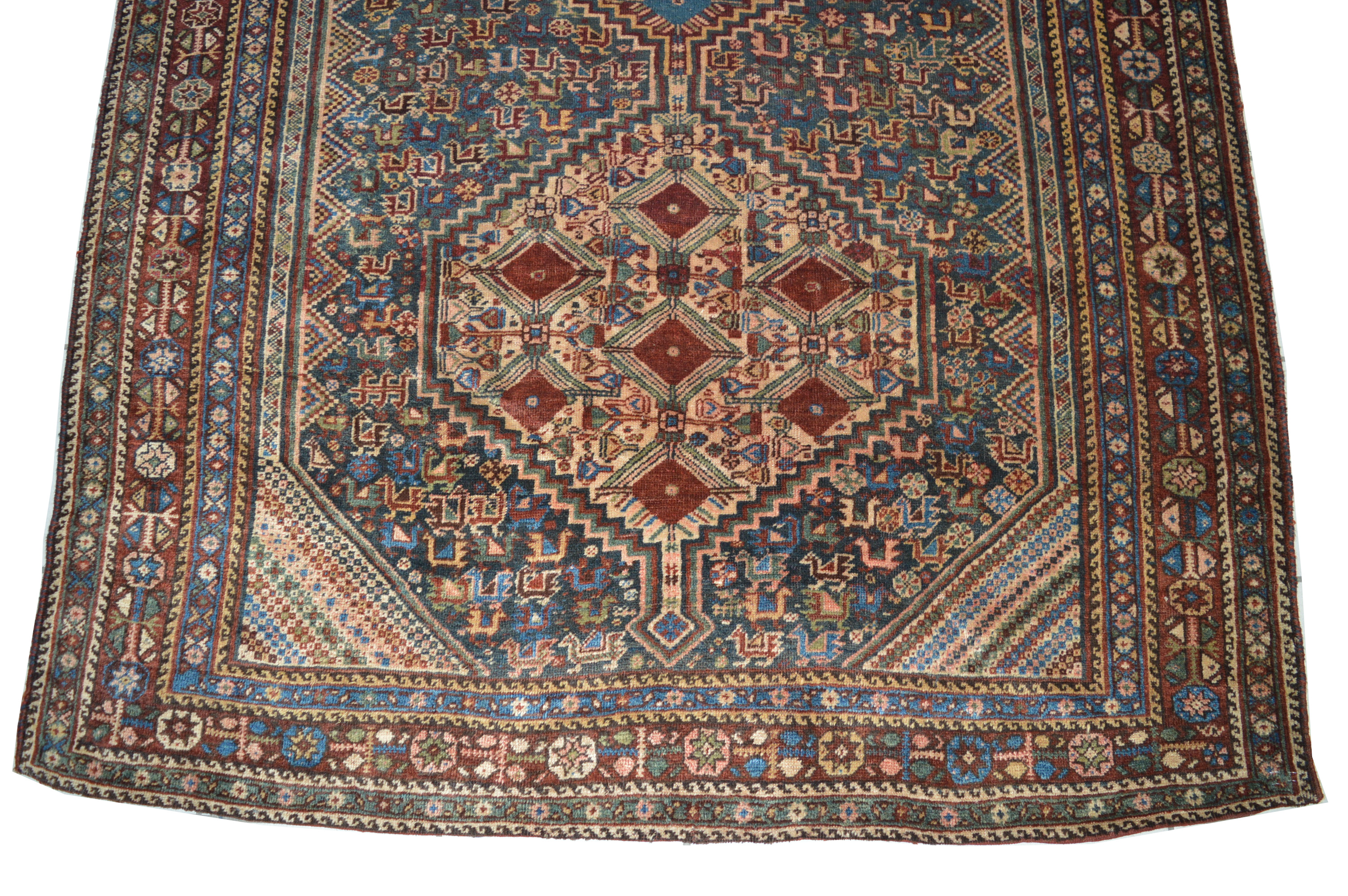 Antik! Ghashgai 280x174 Gaschgai Schiraz Shiraz Nomadenteppich Rug Orientteppich Perser