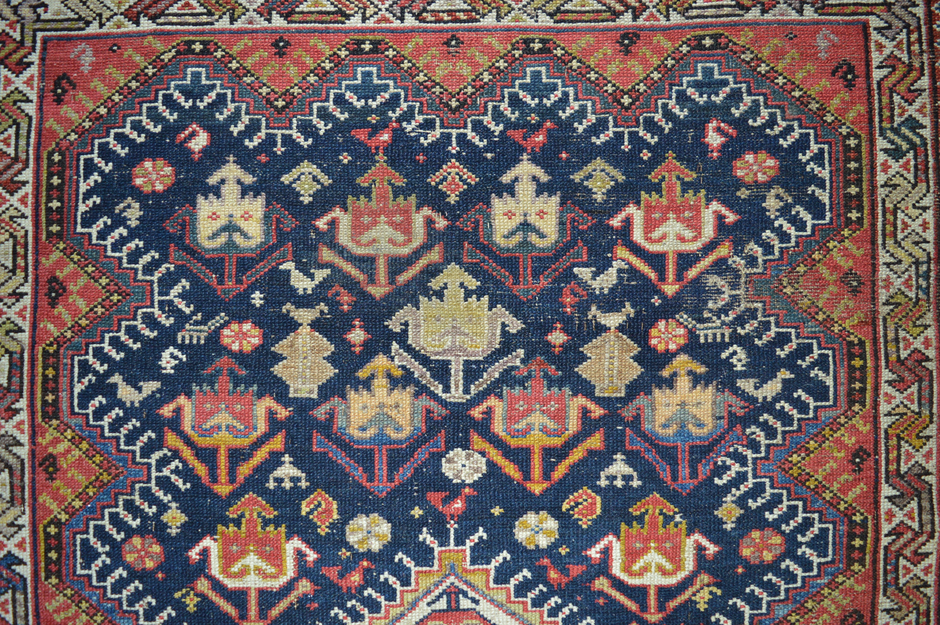 Antik! Ghashgai 308x150 Gaschgai Schiraz Shiraz Nomadenteppich Rug Orientteppich Perser Kopie