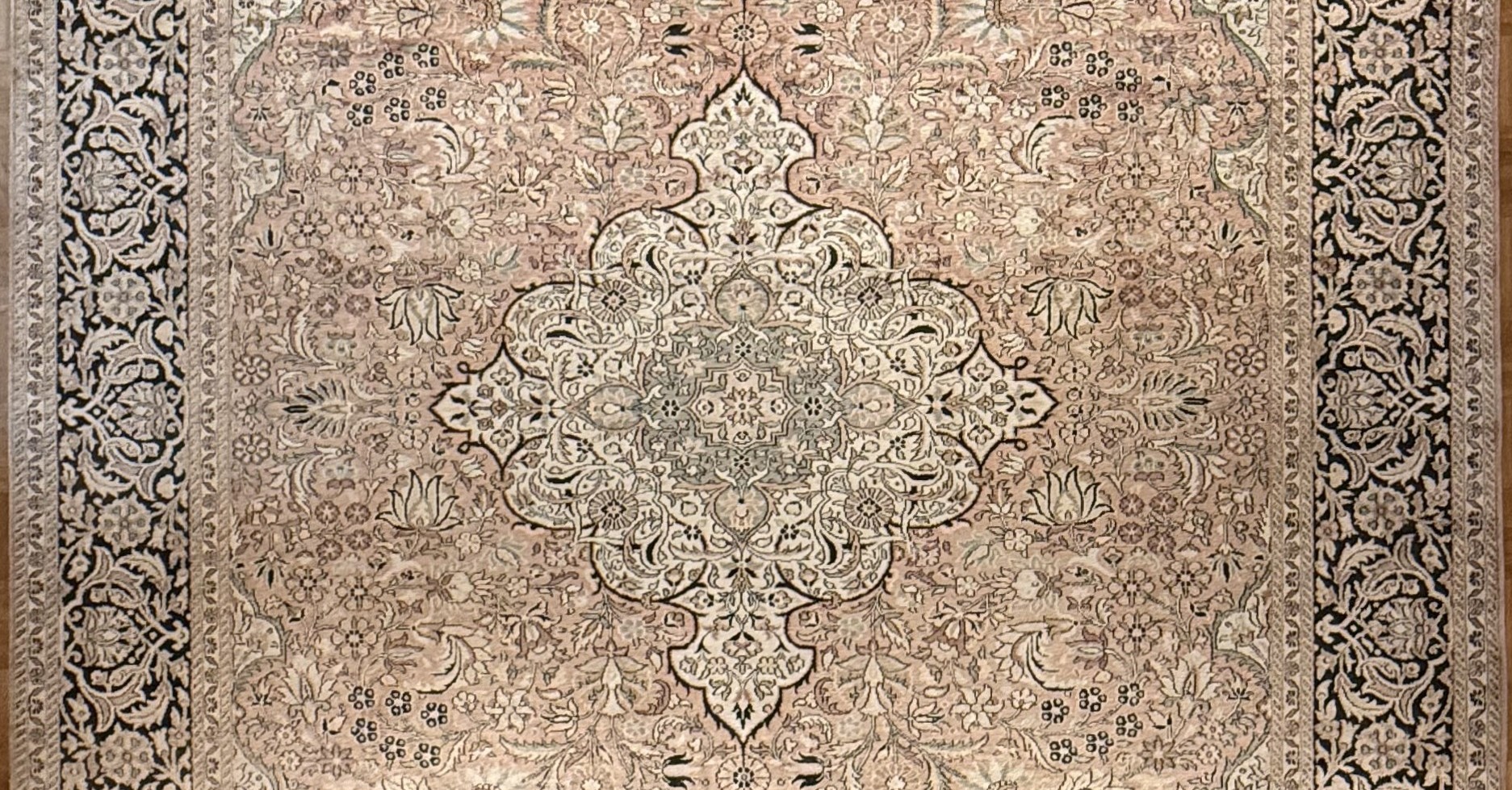 Kaschmir-Seidenteppich *seide* 363 x 266