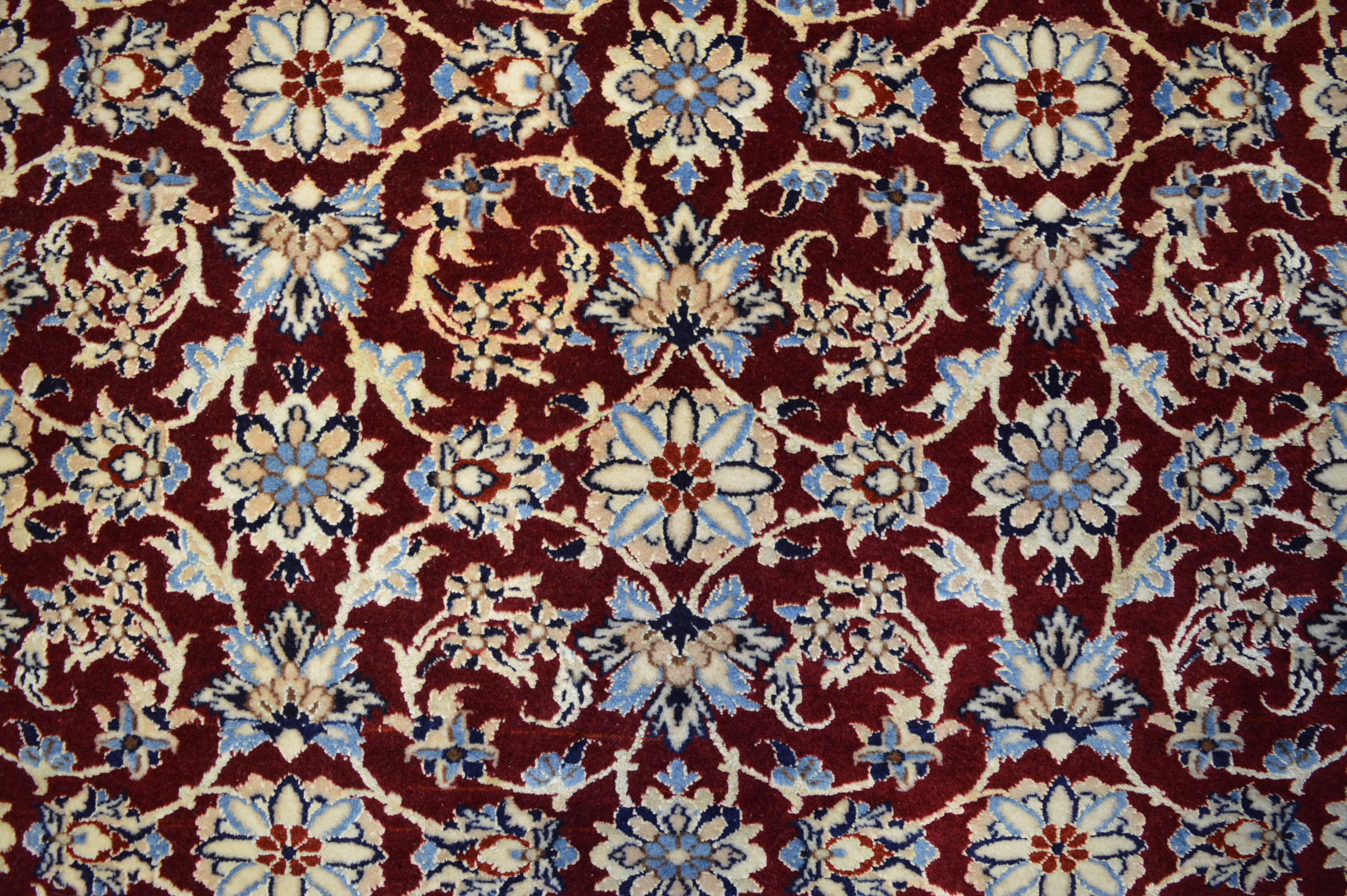 Nain habibian mit Seide *signiert 104 x 110