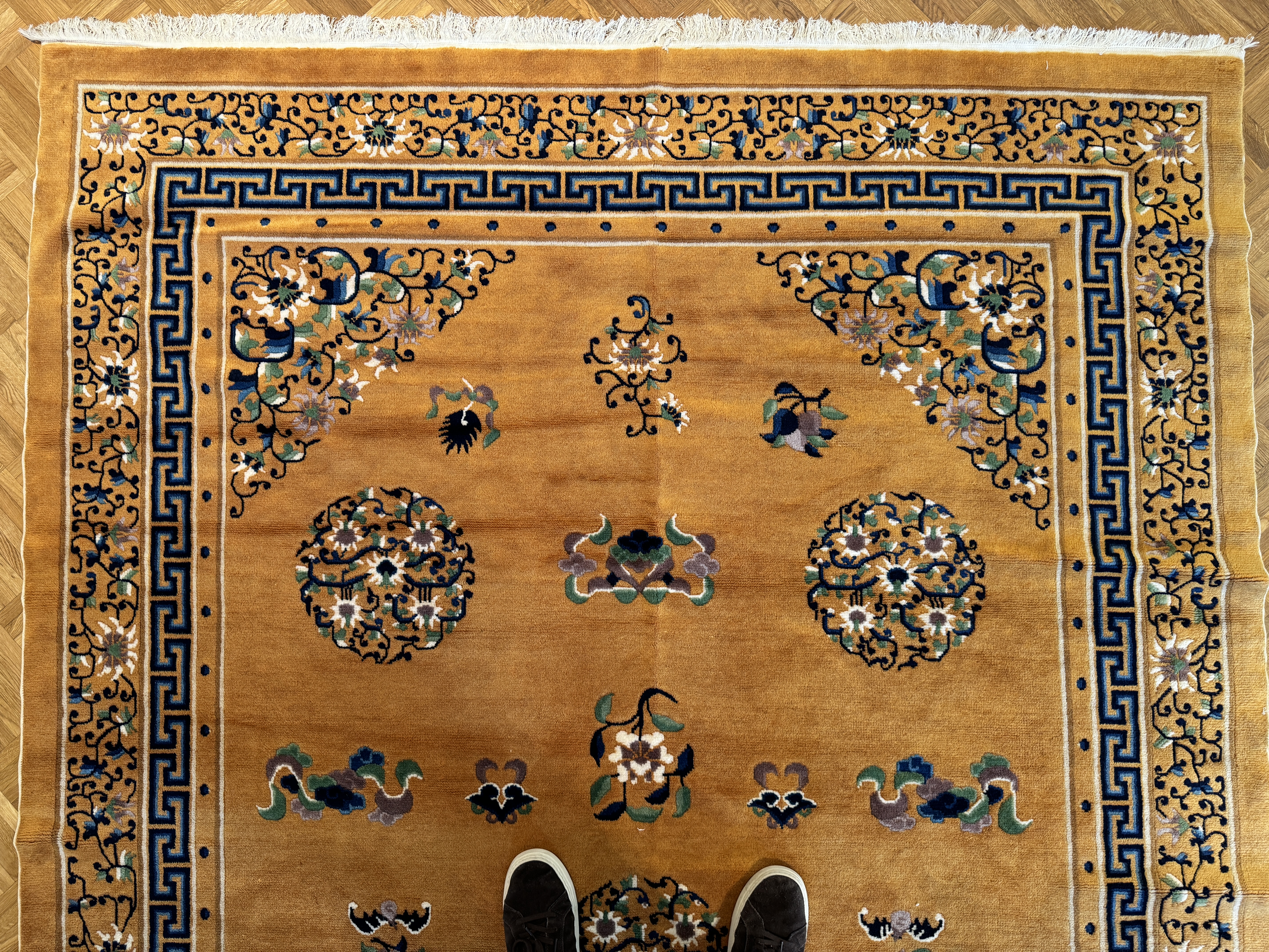 China NingXia Peking *antik Anfang 20. Jhd. 280x190cm