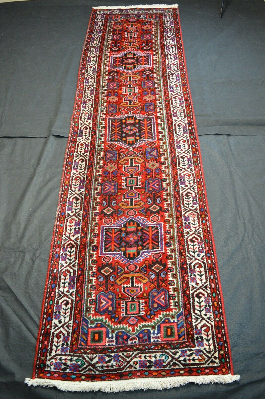 Hamedan 315x86 Hamadan Läufer Galerie Sanjan Rug Carpet Perser Orientteppich
