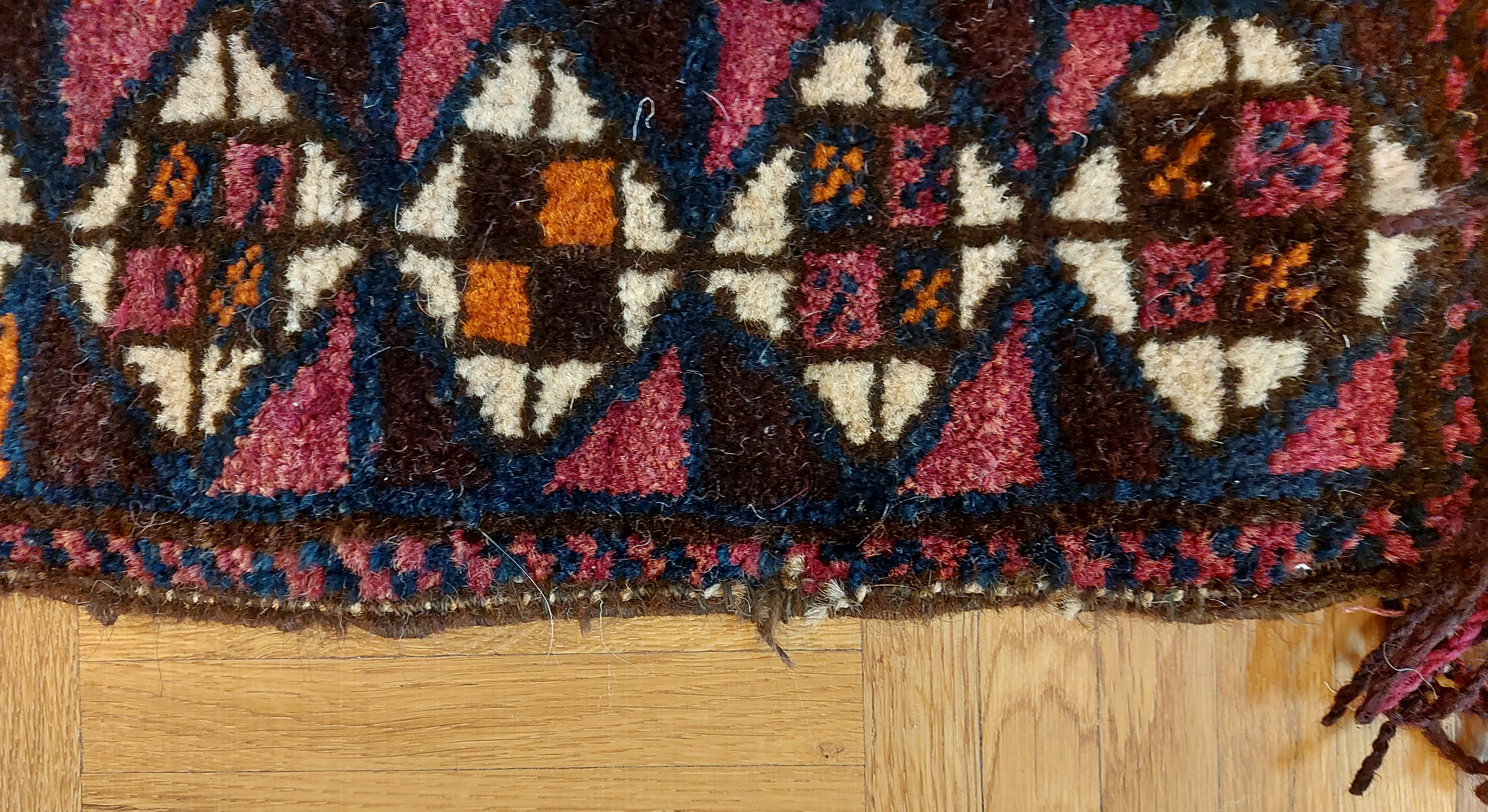 Belutch Pferde Zeltbehang *antik* 180 x 20