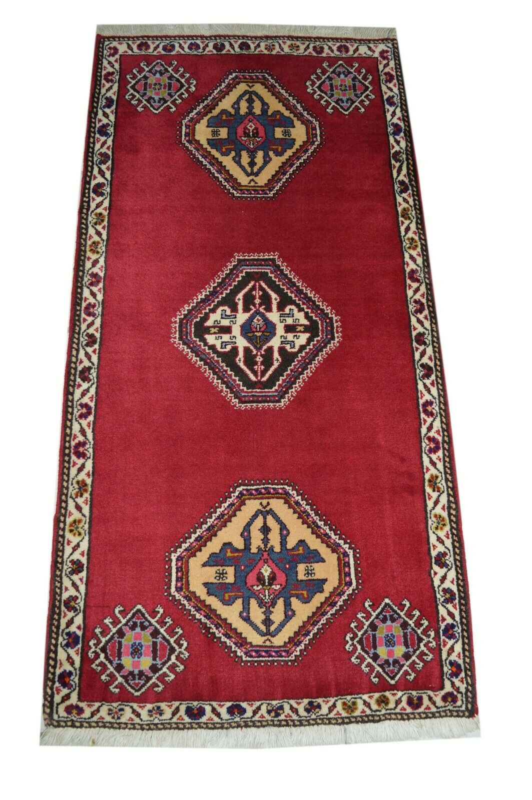 NEU! Abadeh 116x66 Rug Carpet Tapis Tappeto Kazak Gashgai Perser Orientteppich