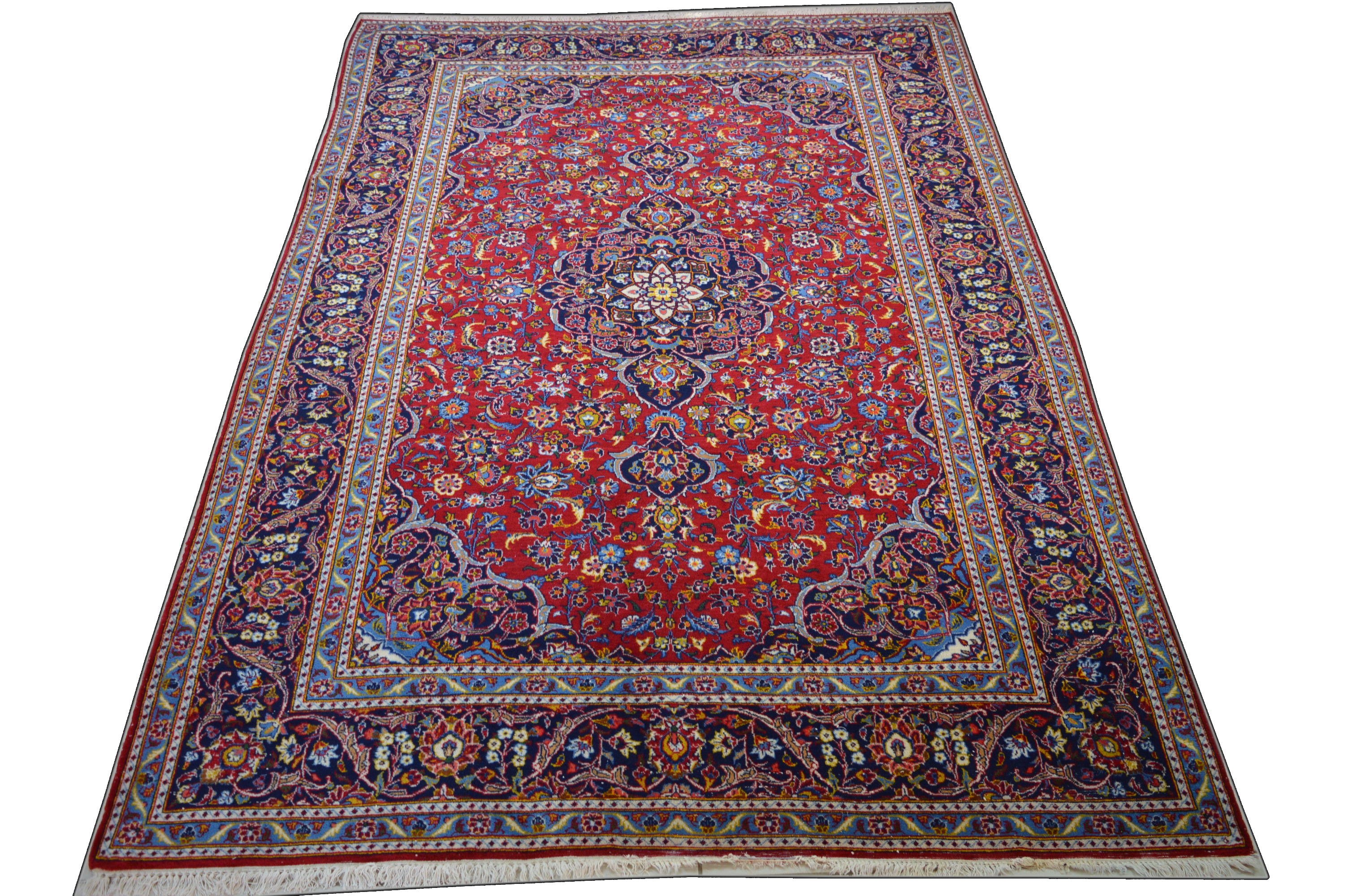 Keshan 340x250 Kashan Sarough Saruk Sarug Rug Carpet Tapis Orienttepich Perser
