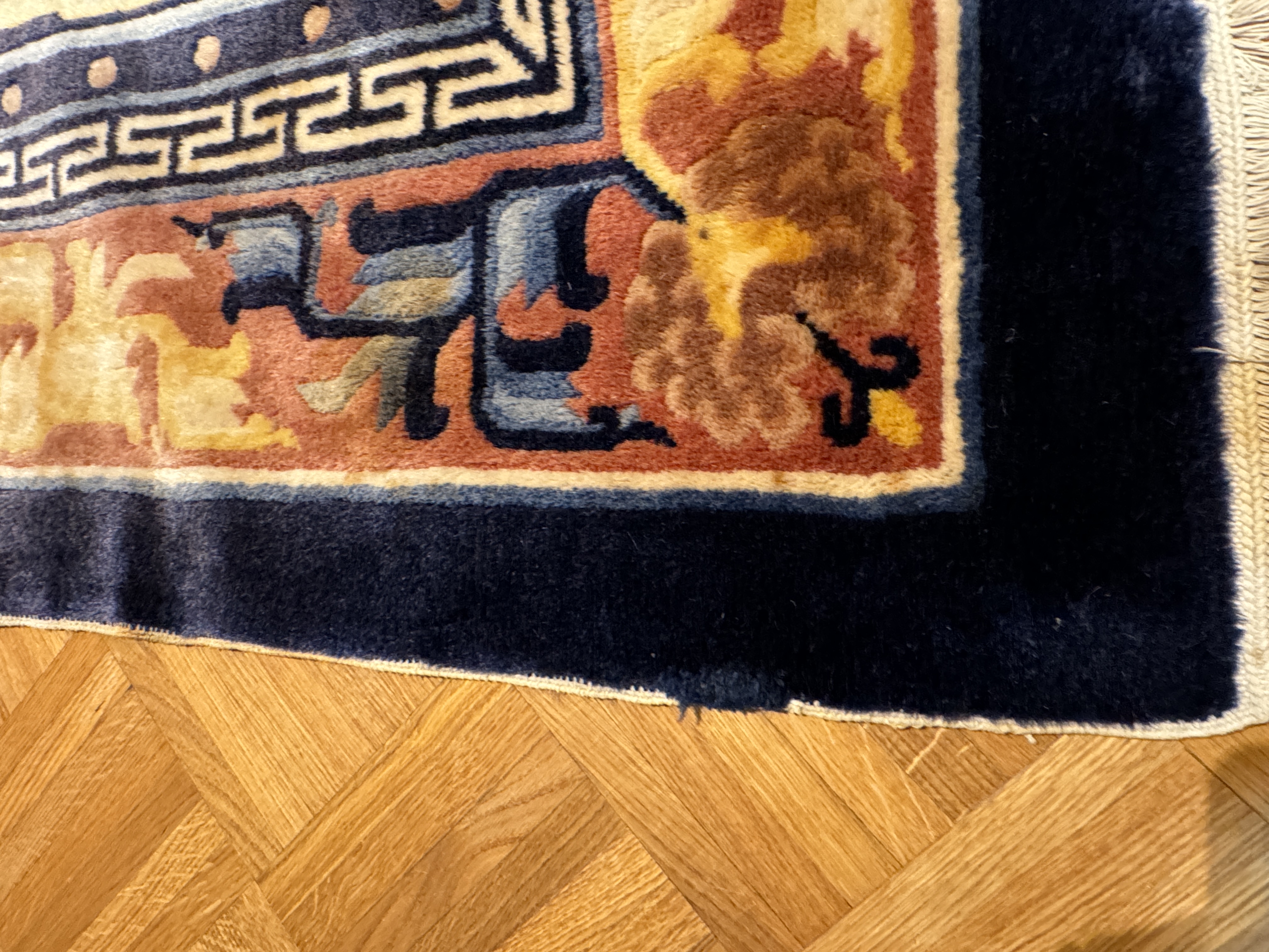 China Pao-Tao Peking *antik Anfang 20. Jhd. 275x180cm