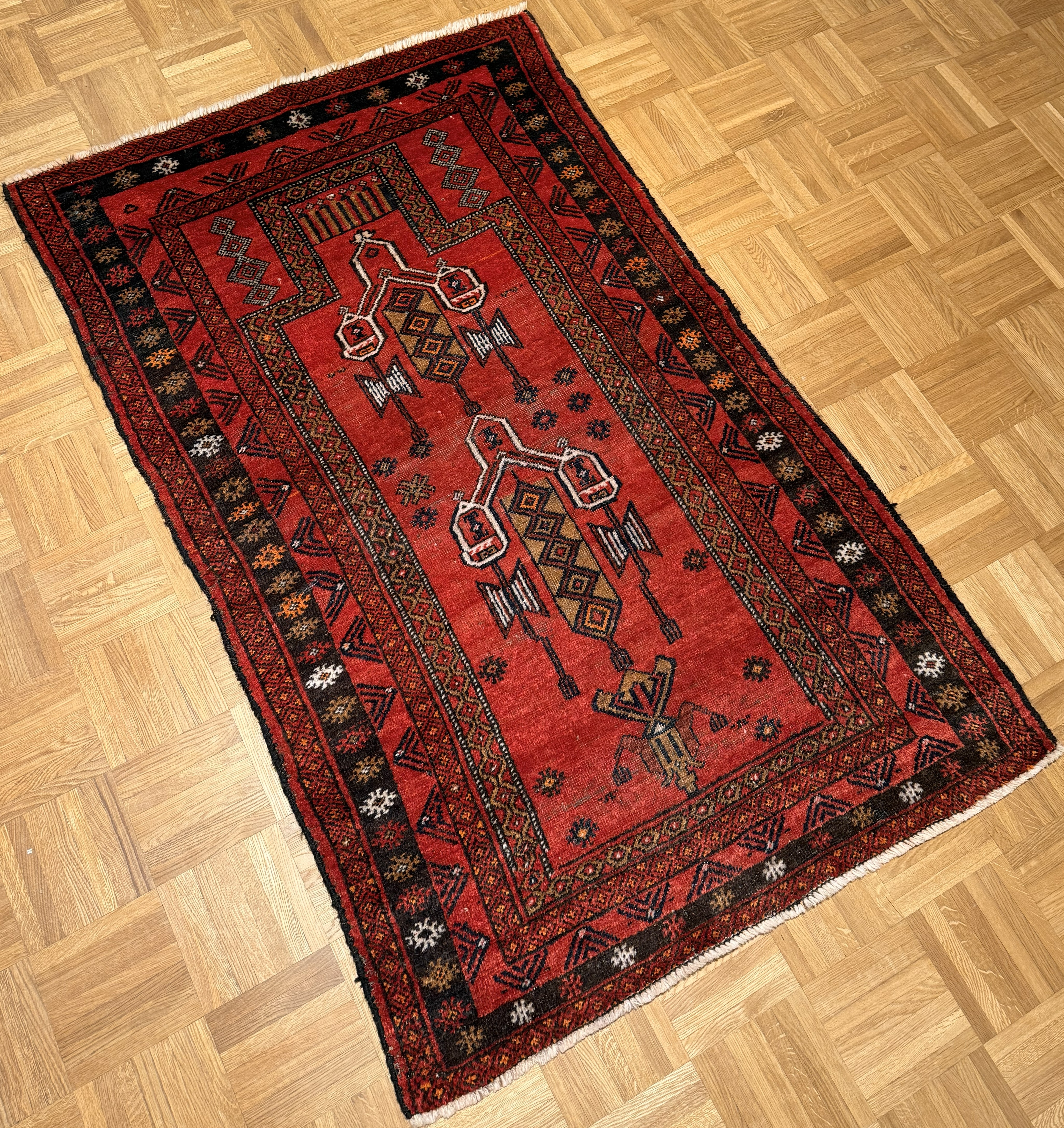 Afghanischer Gebetsteppich 150 x 92