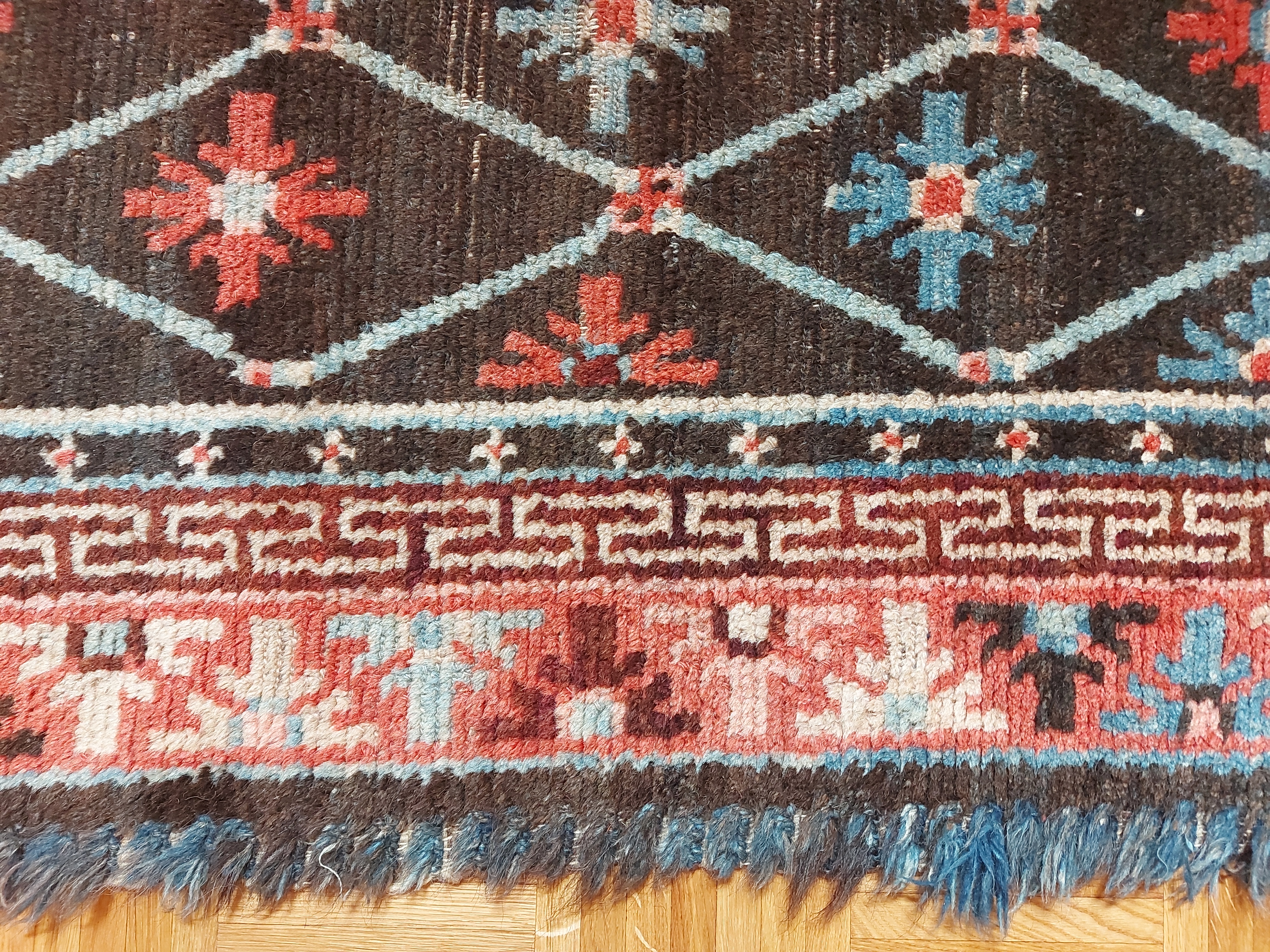 Tibet Khaden *antik Mitte 19. Jhd. 153x86cm Tibet Khaden *antik Mitte 19. Jhd. 153x86cm