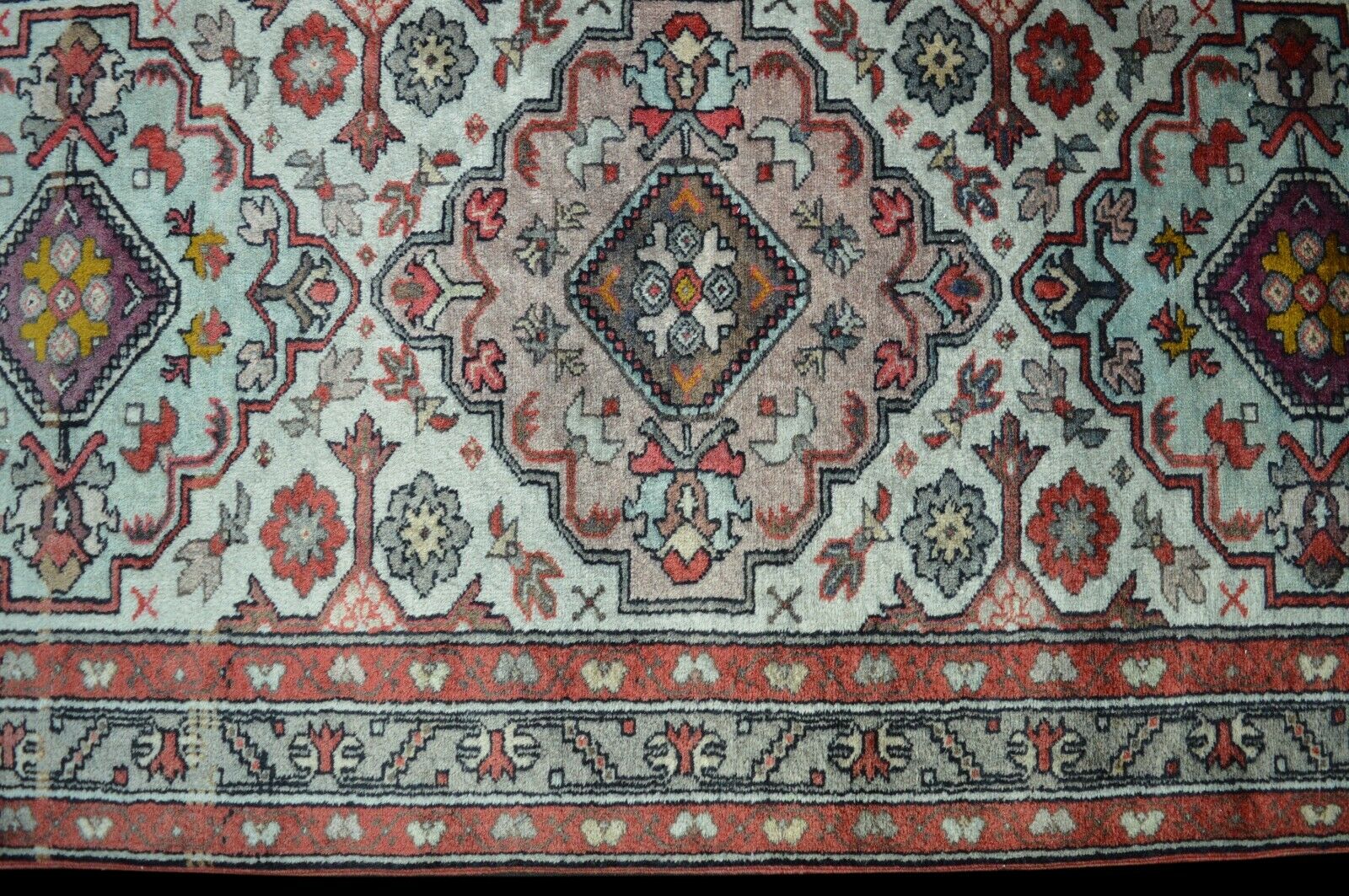 Azerbaijan 333x78 Aserbaidschan Kazak Kaukasus Rug Carpet Perser Orientteppich