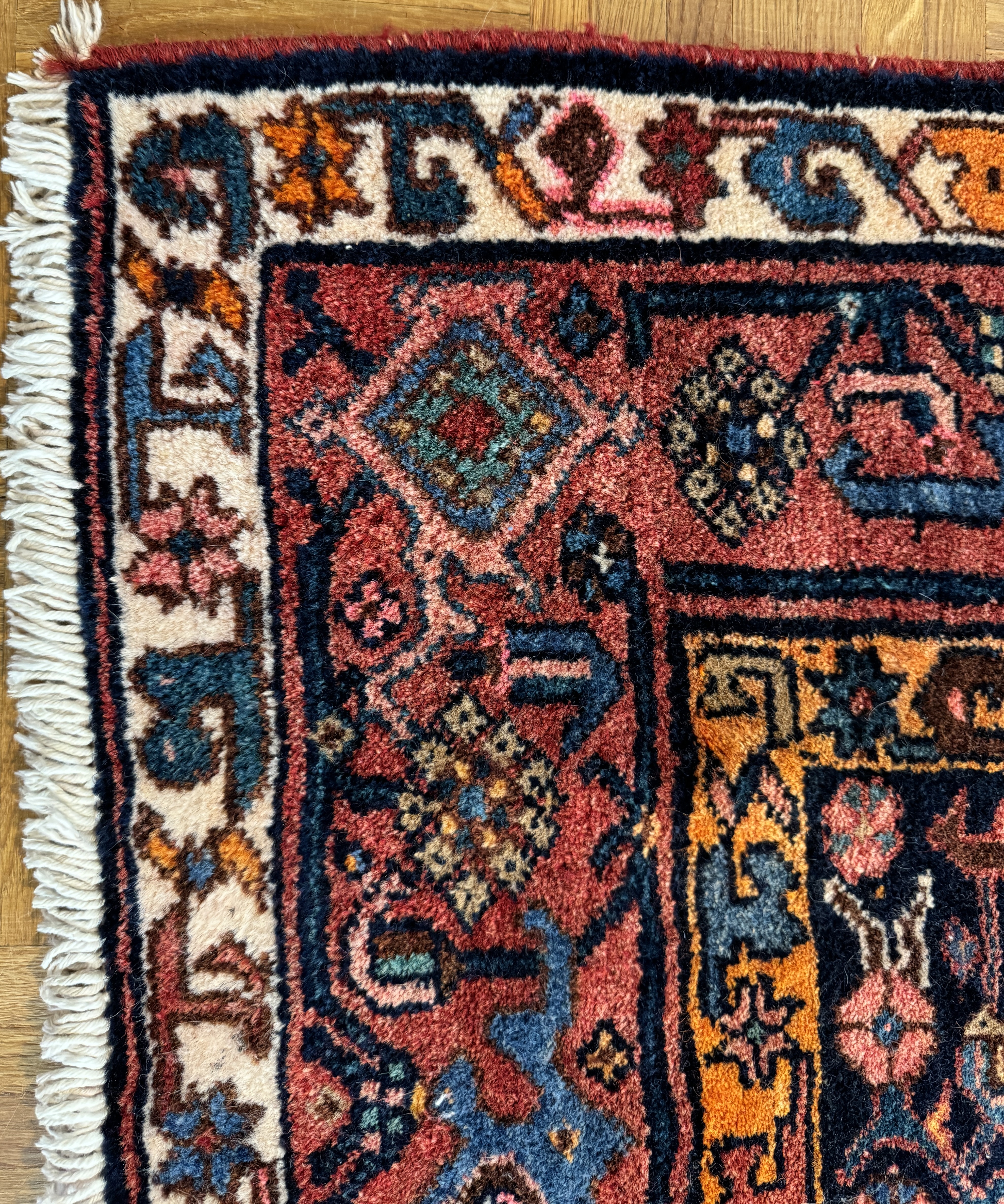 antiker Bidjar Läufer 338 x 139