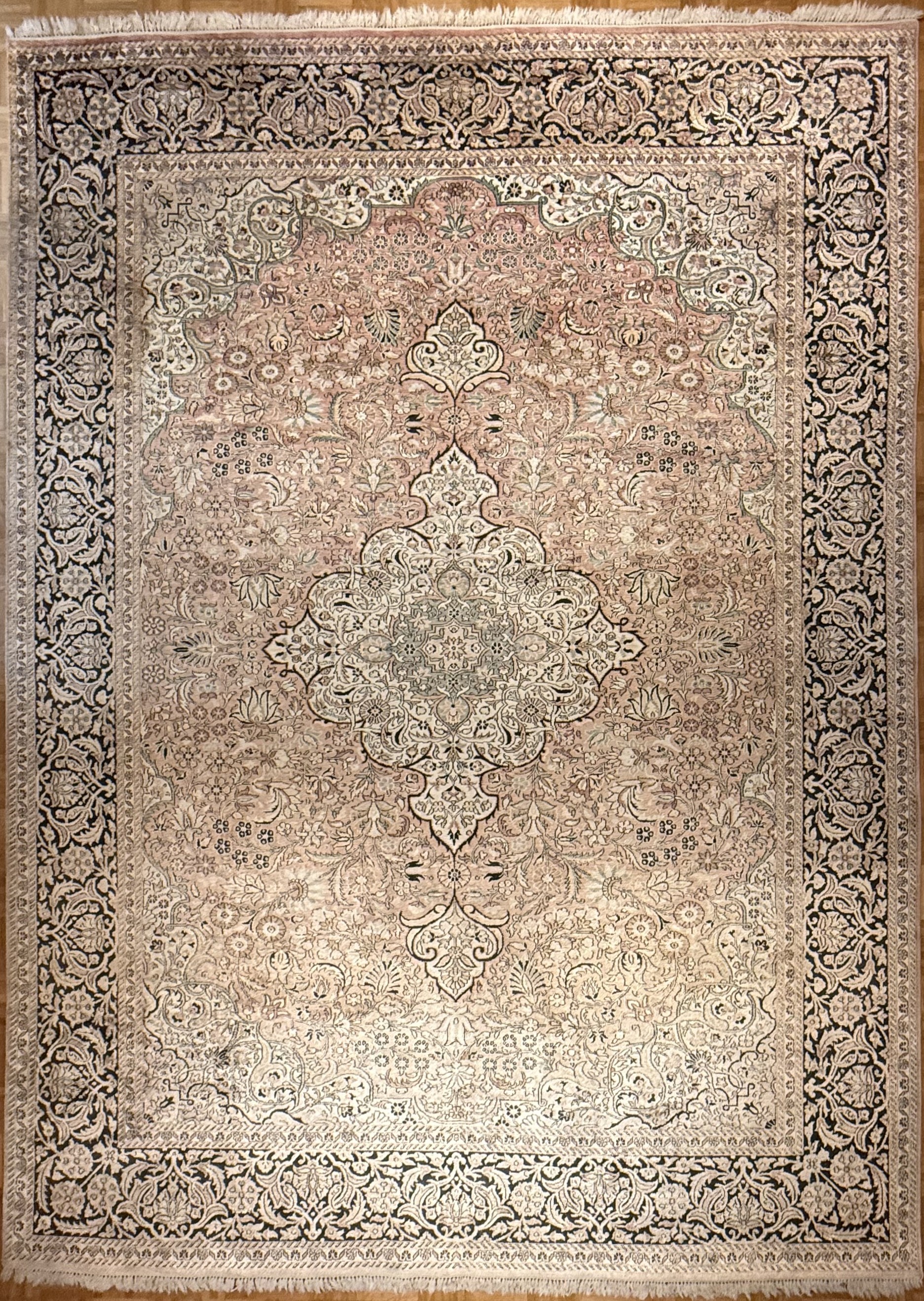 Kaschmir-Seidenteppich *seide* 363 x 266