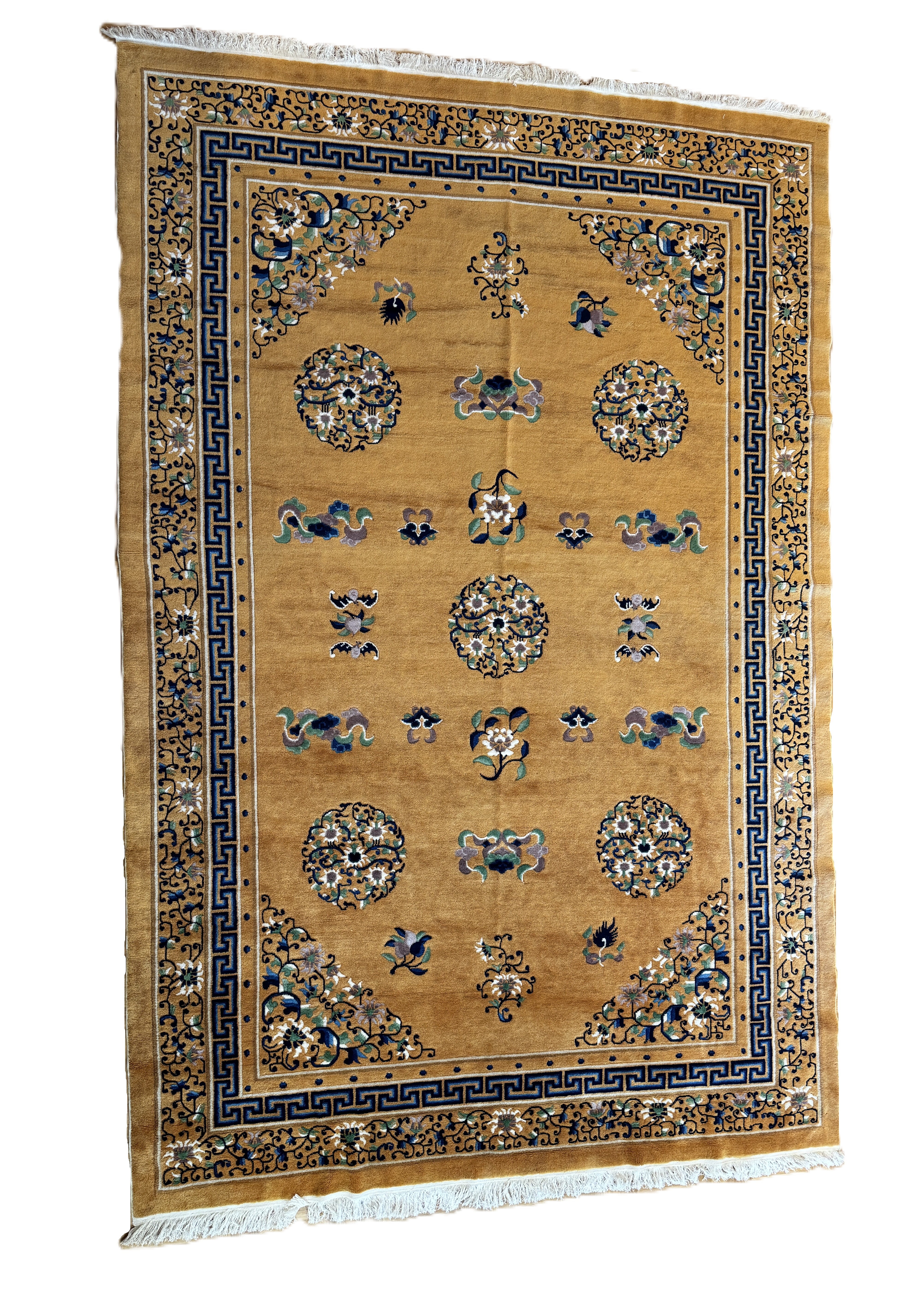 China NingXia Peking *antik Anfang 20. Jhd. 280x190cm