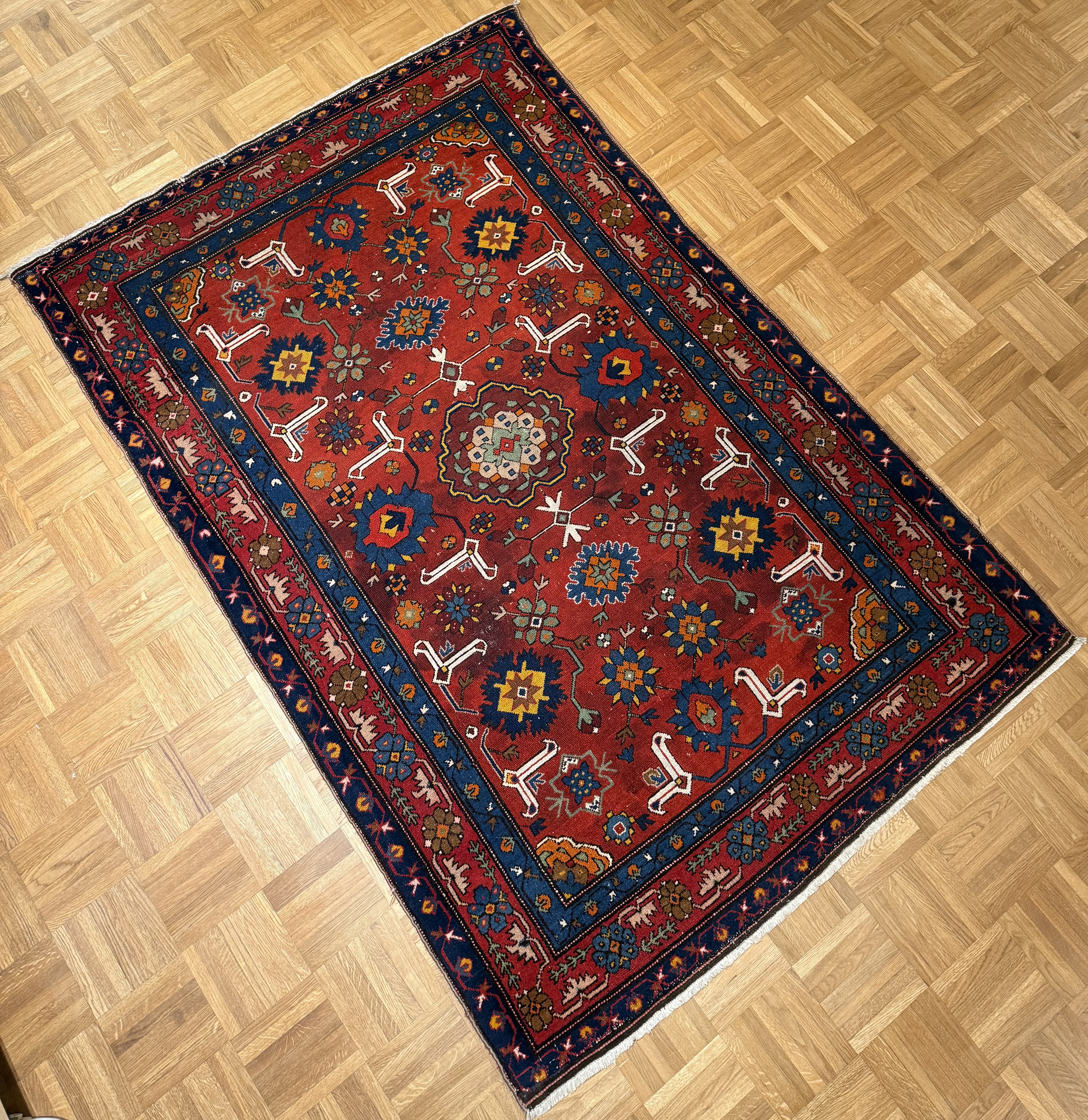 antiker Kazak 188 x 125