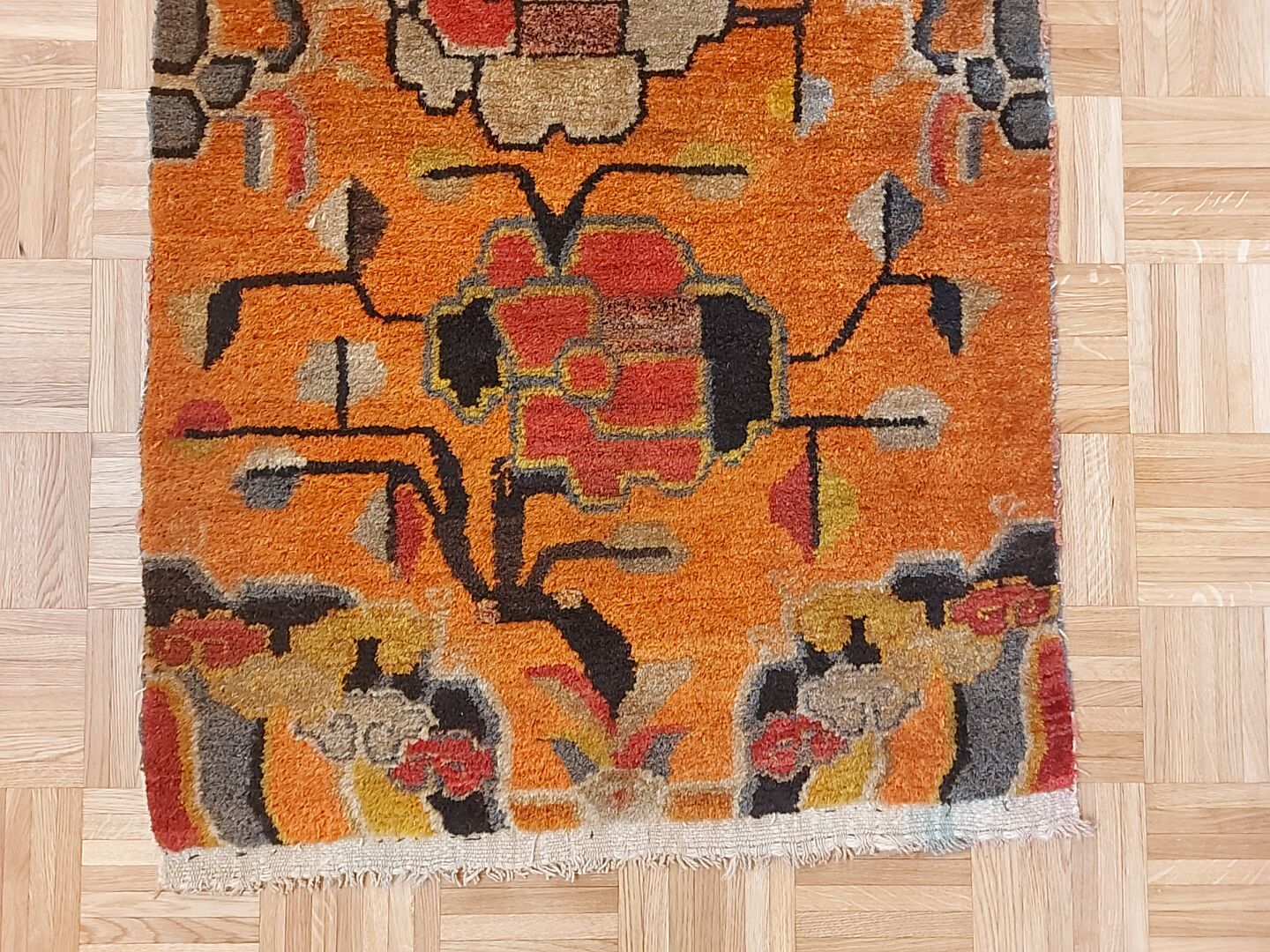 Tibet Khaden *antik* Ende 19. Jhd. 143x83cm Tibet Khaden *antik* Ende 19. Jhd. 143x83cm