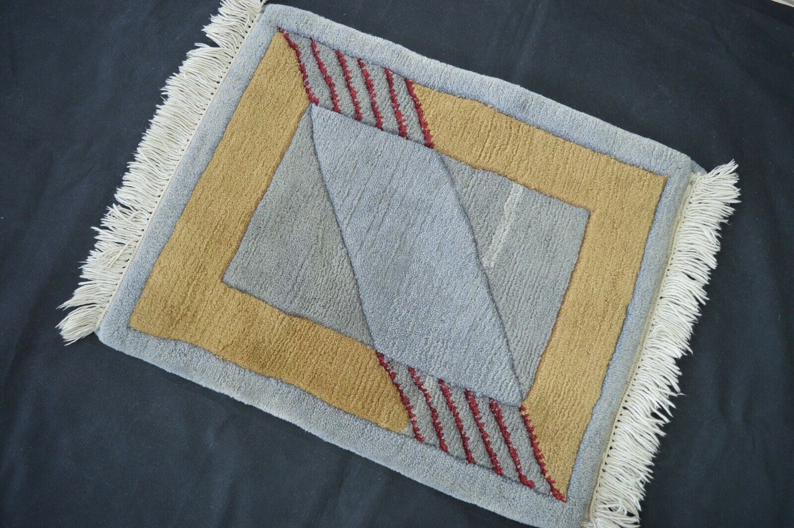 Nepal 58x45 Tibet handgeknüpft Carpet Rug Tapis Tappeto Perser Orientteppich