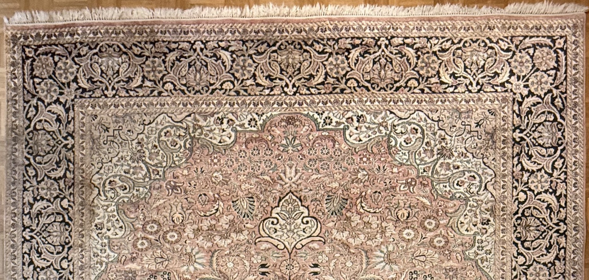 Kaschmir-Seidenteppich *seide* 363 x 266