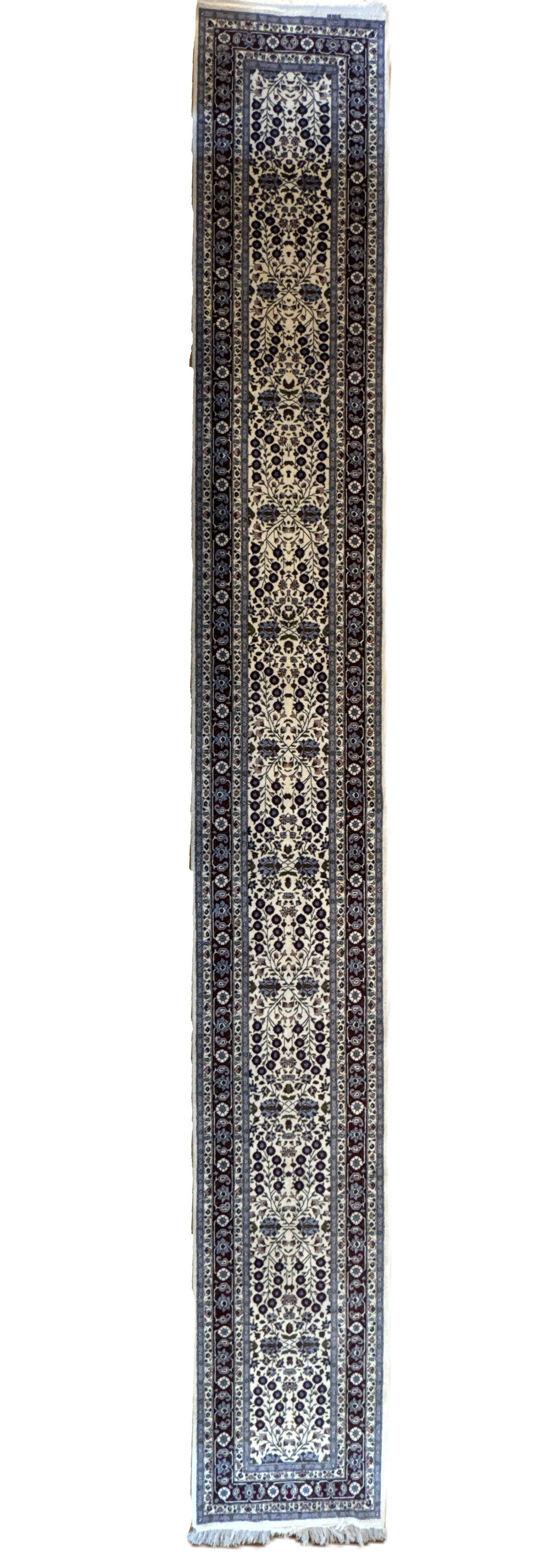 Hereke 580 x 75 Wollteppich türkischer Orientteppich Perserteppich Signiert